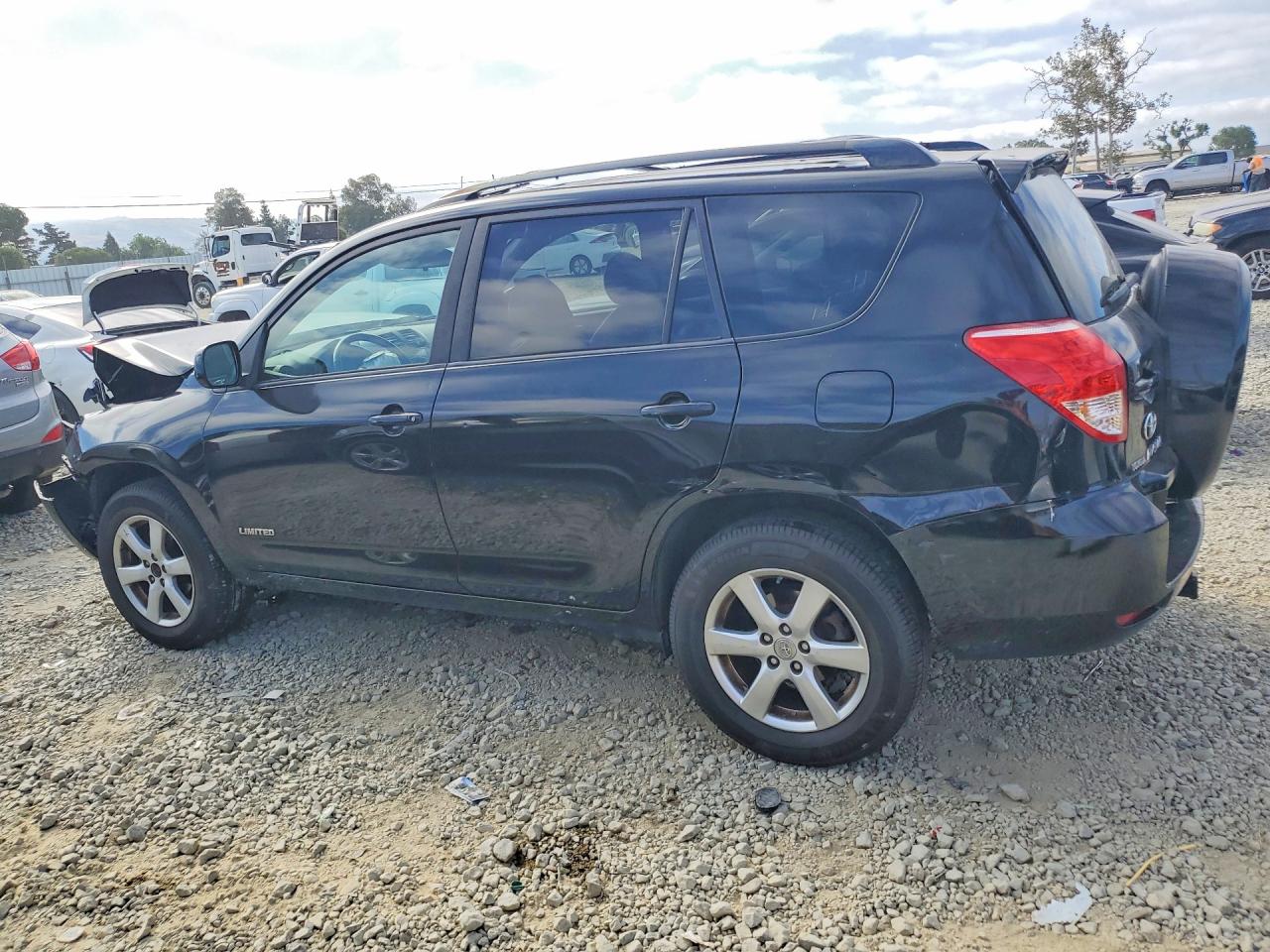 2007 Toyota Rav4 Limited Black vin: JTMZD31V076030758