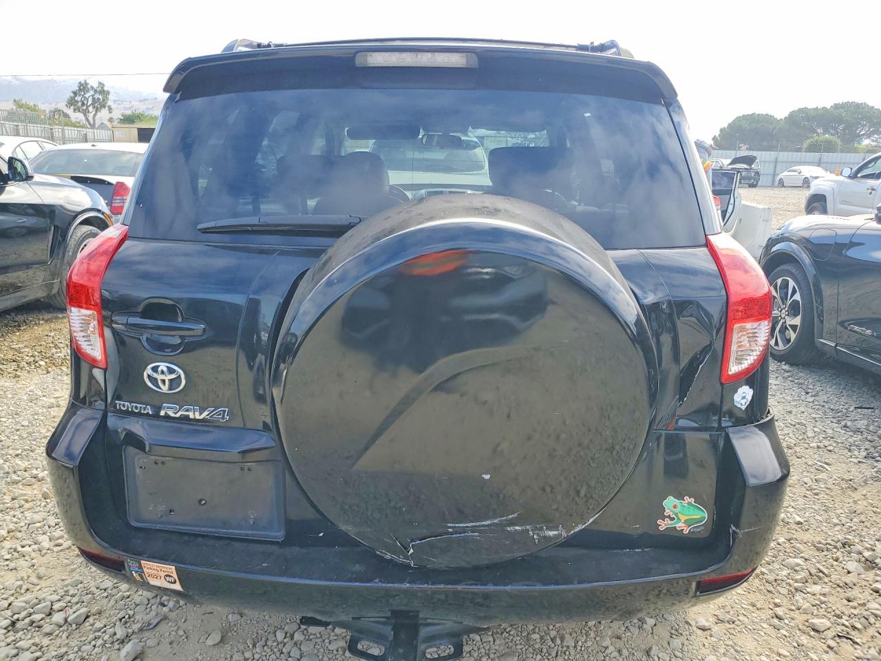 2007 Toyota Rav4 Limited Black vin: JTMZD31V076030758