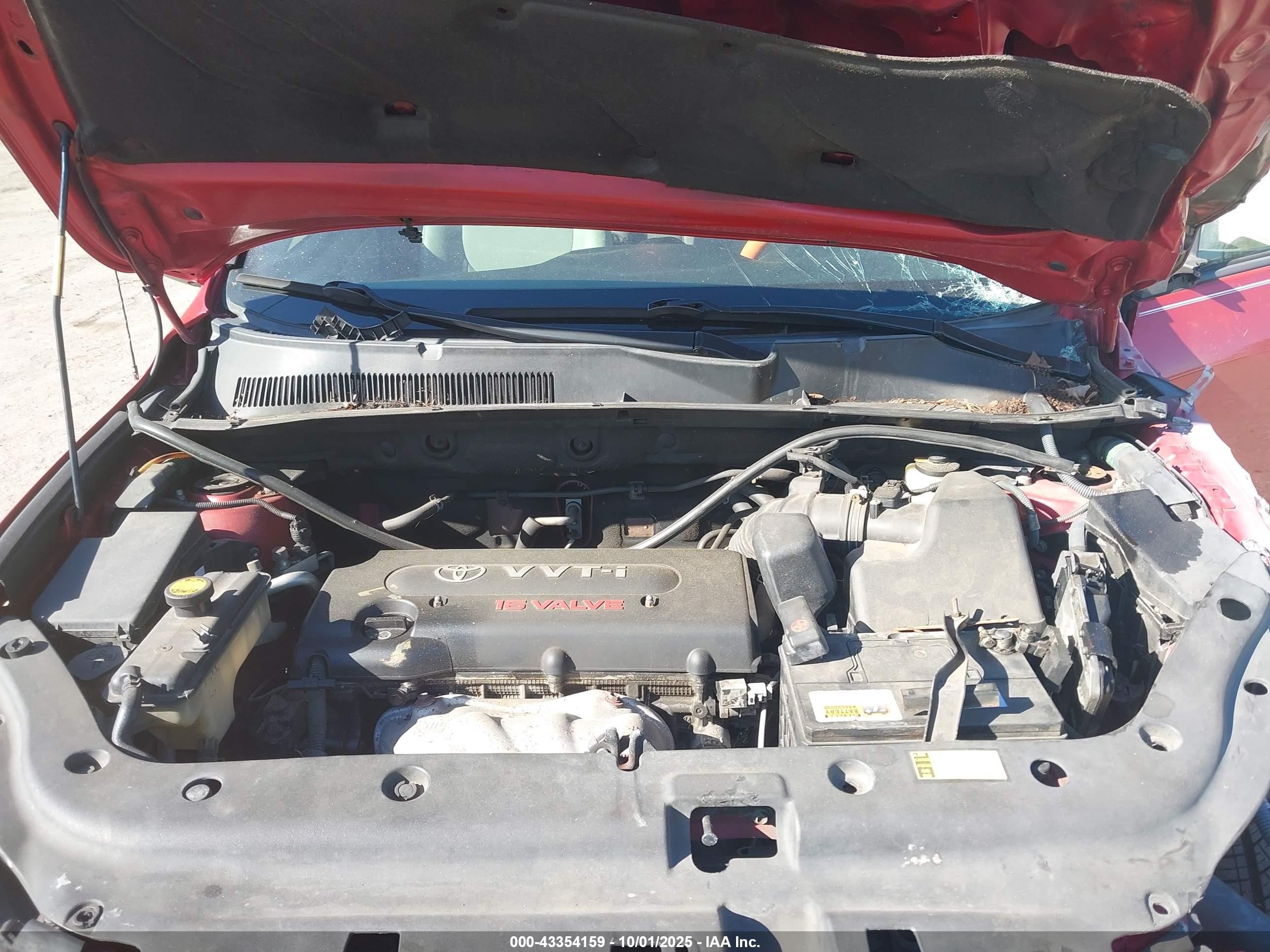 2007 Toyota Rav4 Limited Red vin: JTMZD31V076050007