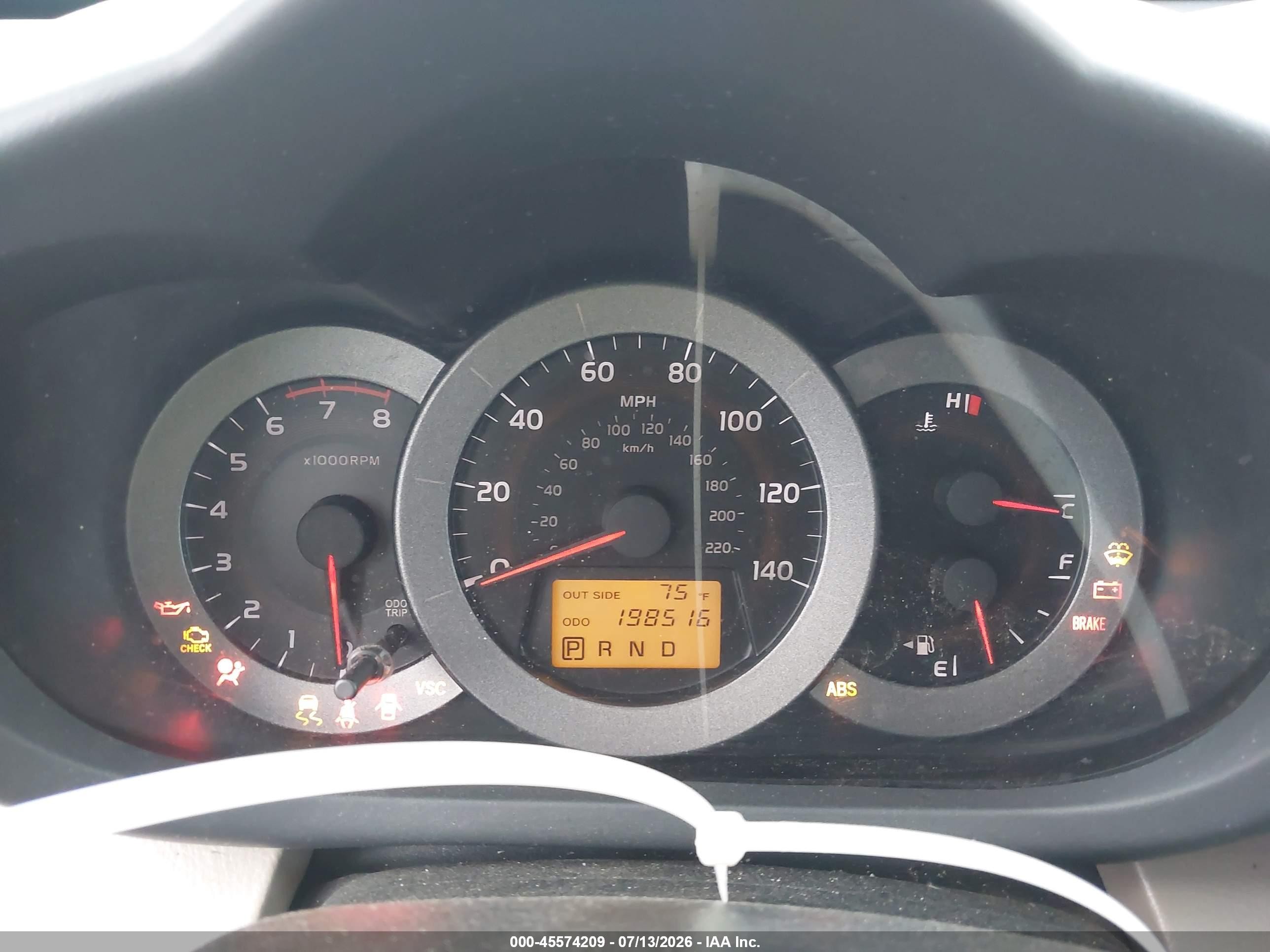 2008 Toyota Rav4 Limited Blue vin: JTMZD31V086072445