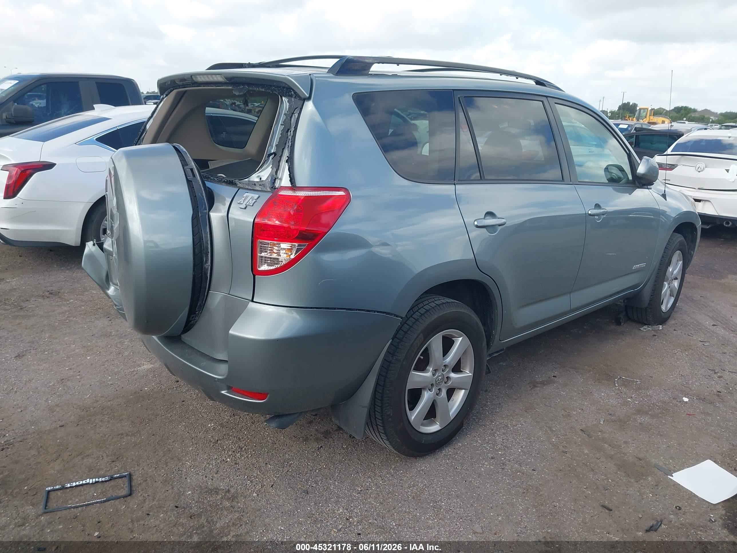 2006 Toyota Rav4 Limited Green vin: JTMZD31V165031471