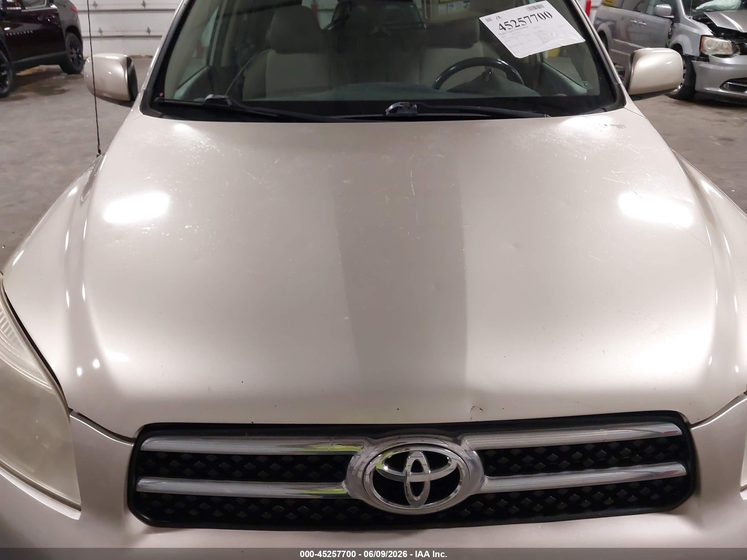 2007 Toyota Rav4 Limited Beige vin: JTMZD31V175034226
