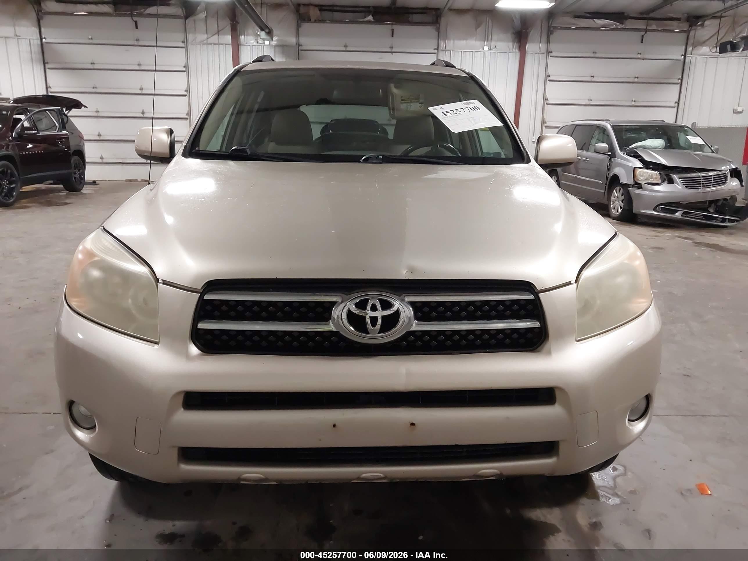 2007 Toyota Rav4 Limited Beige vin: JTMZD31V175034226