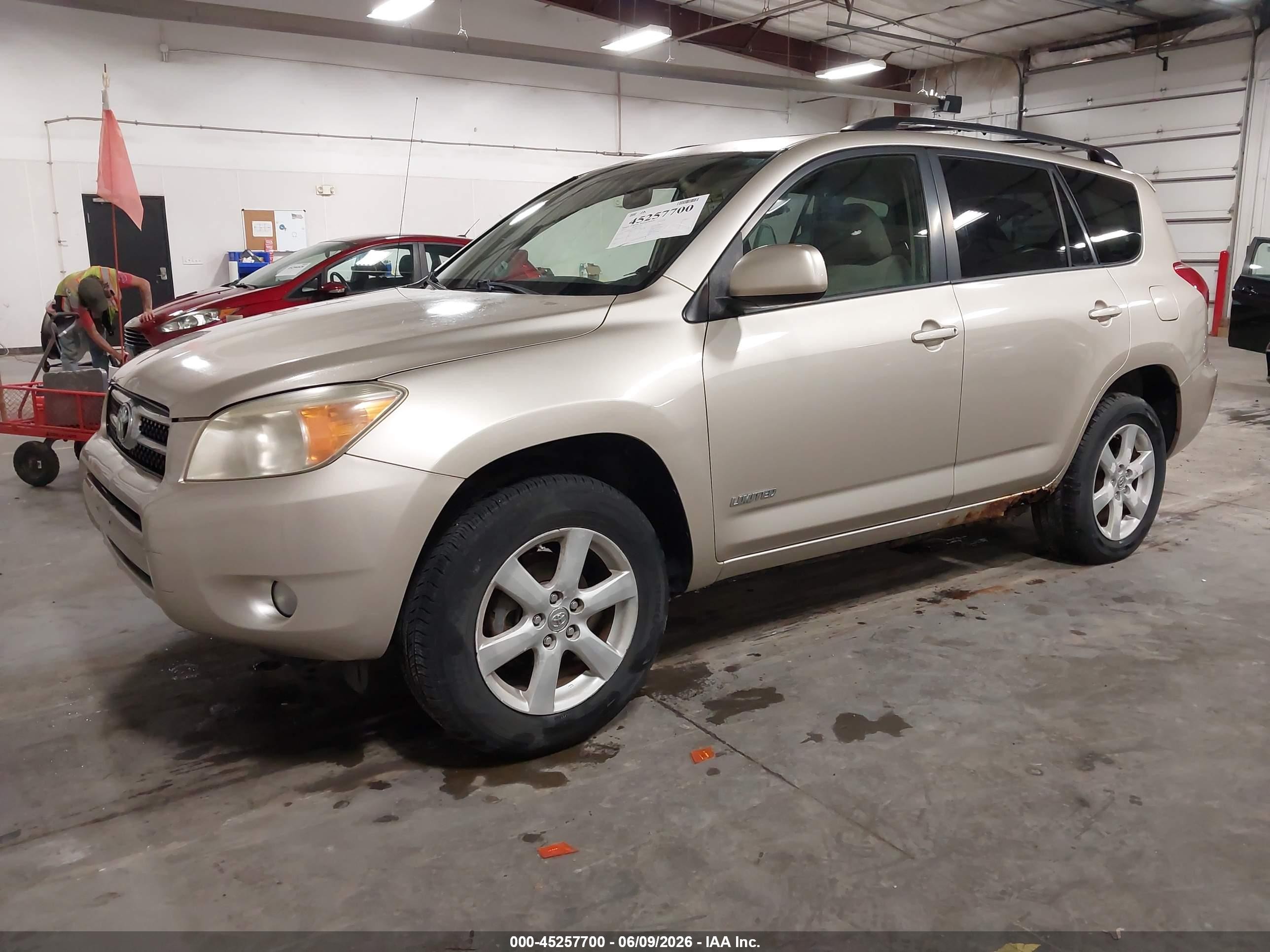 2007 Toyota Rav4 Limited Beige vin: JTMZD31V175034226