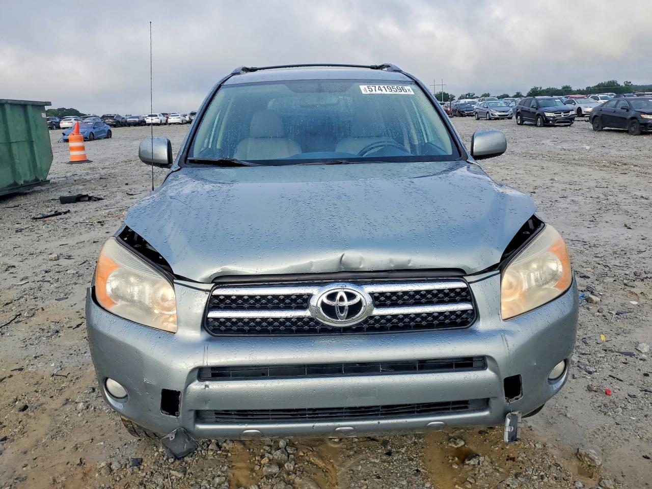 2007 Toyota Rav4 Limited Blue vin: JTMZD31V176047438