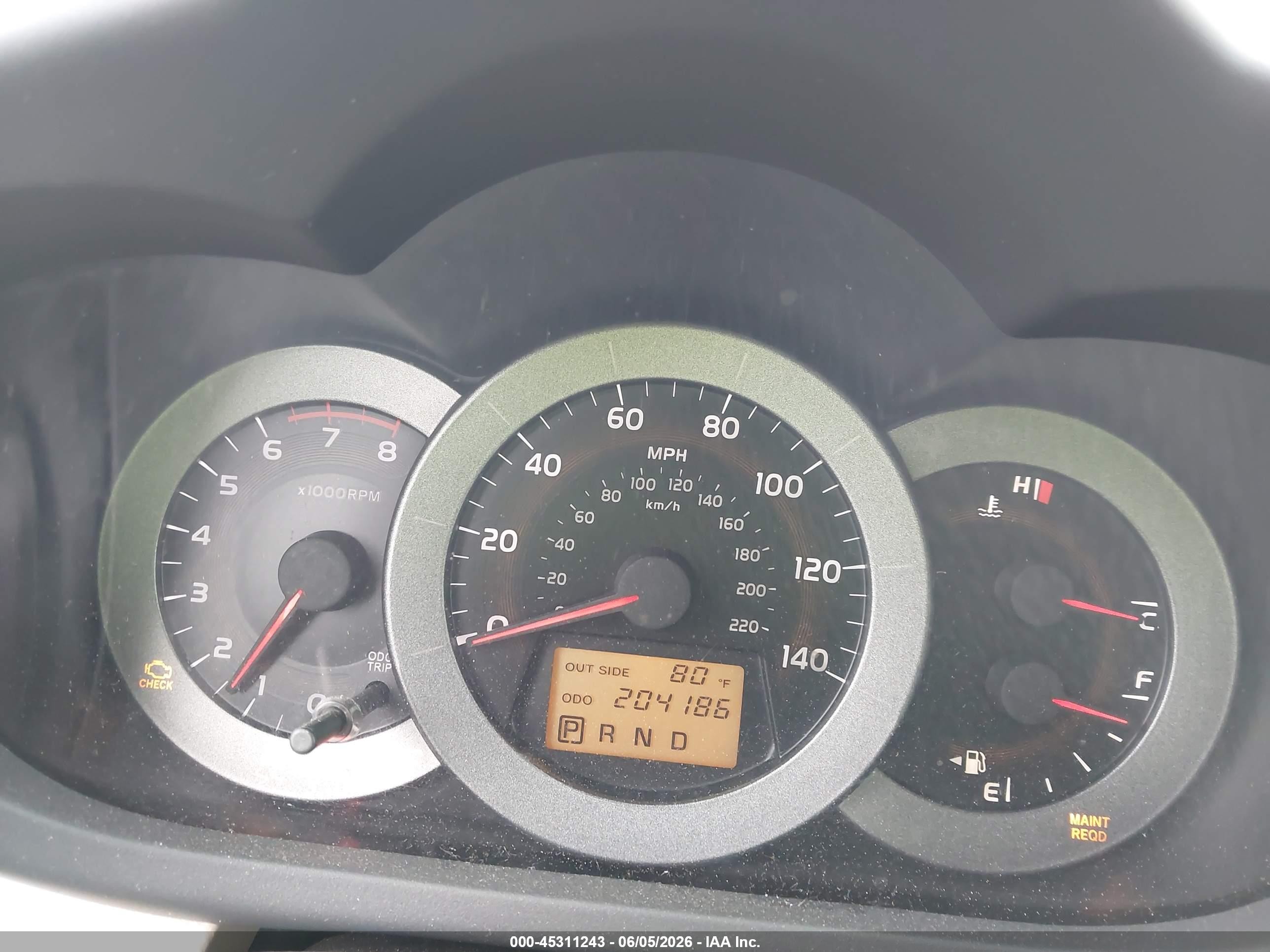2008 Toyota Rav4 Limited Blue vin: JTMZD31V185097098