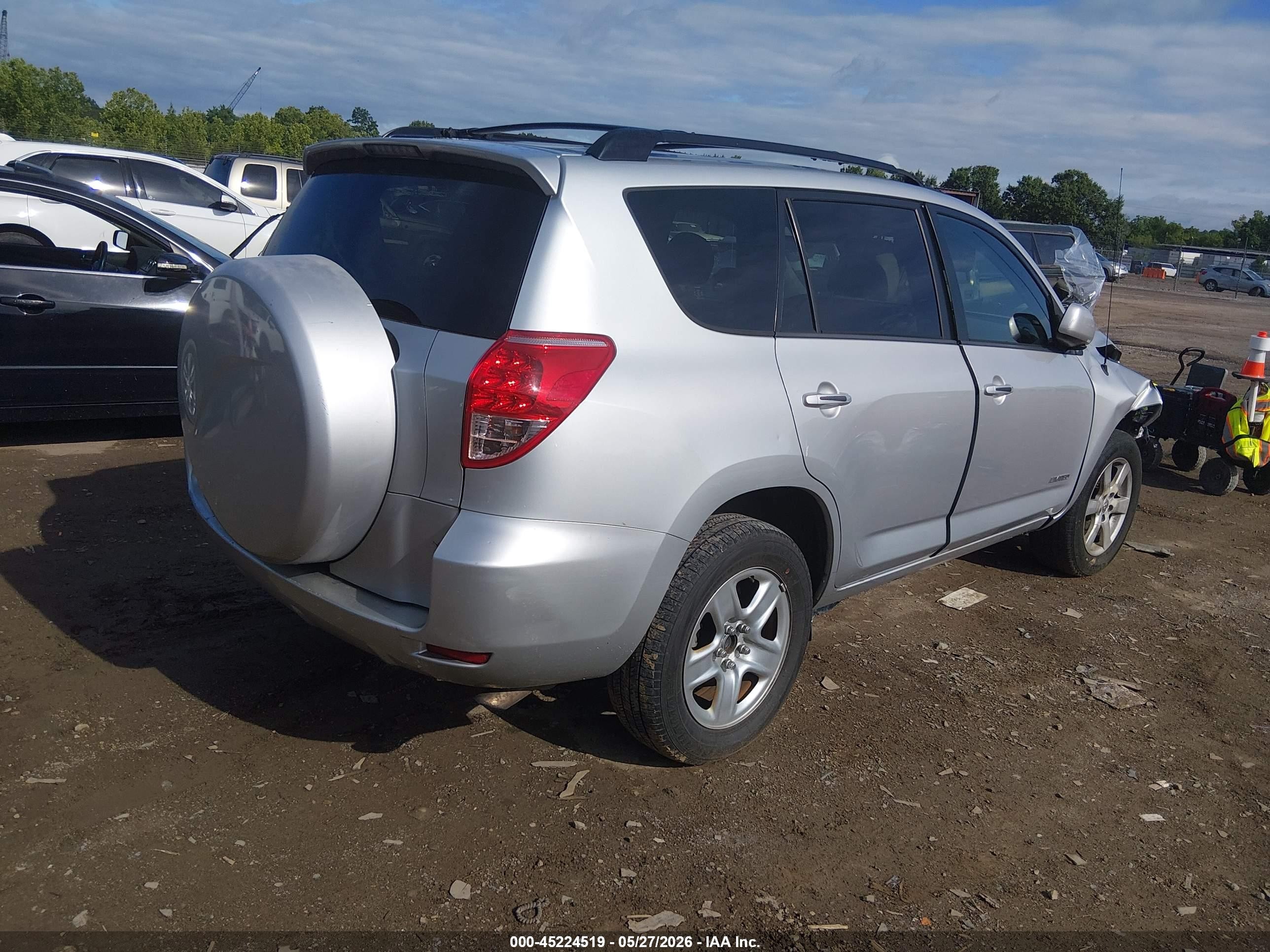 2008 Toyota Rav4 Limited Silver vin: JTMZD31V285092122