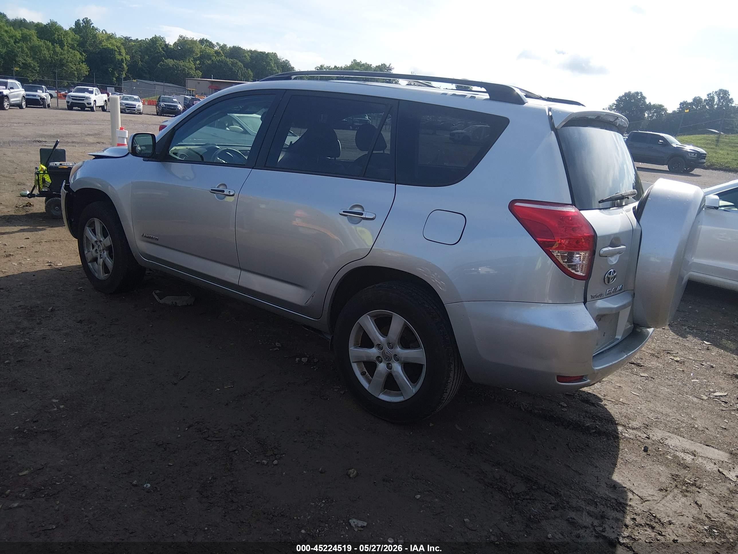 2008 Toyota Rav4 Limited Silver vin: JTMZD31V285092122