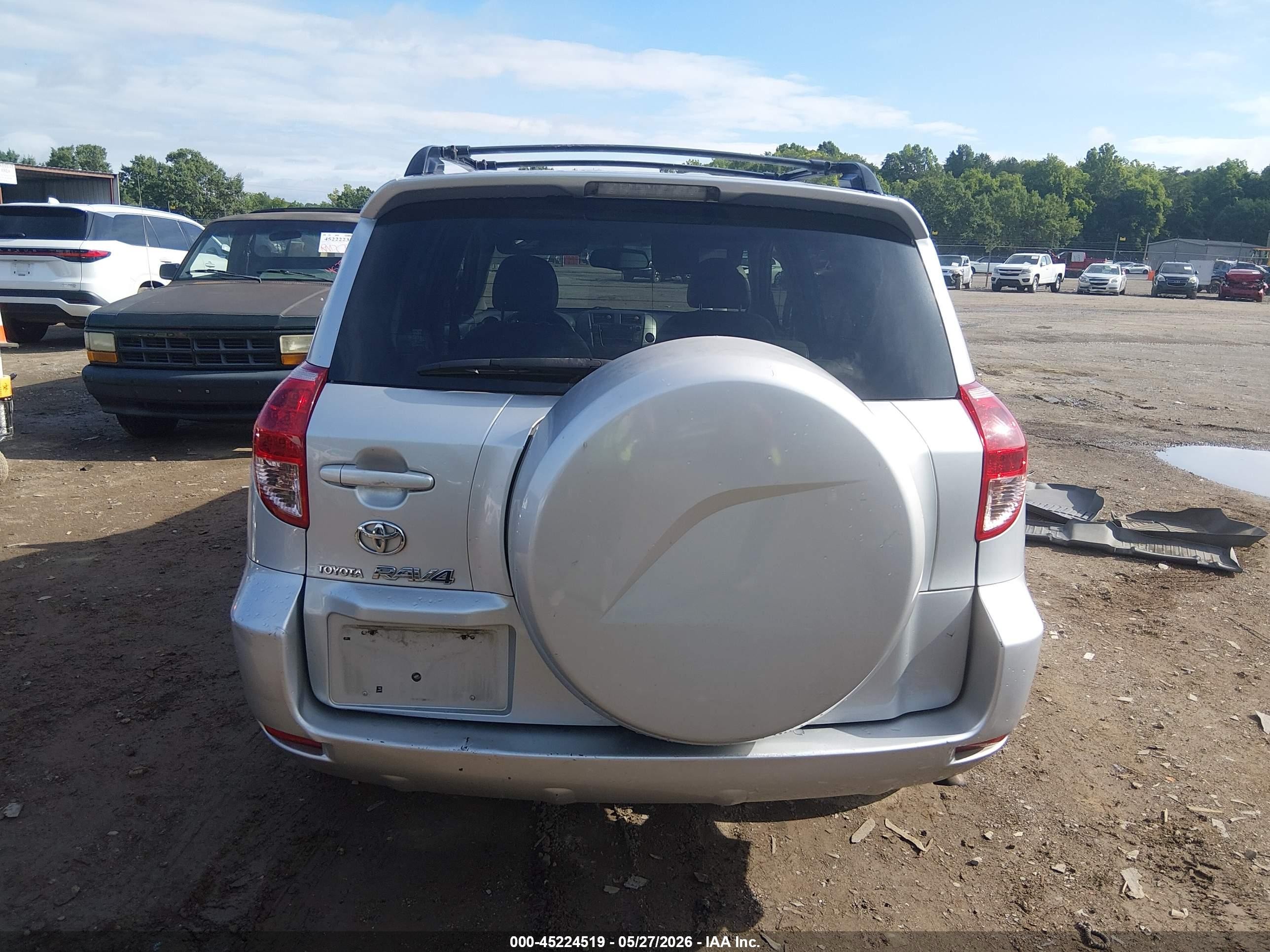 2008 Toyota Rav4 Limited Silver vin: JTMZD31V285092122