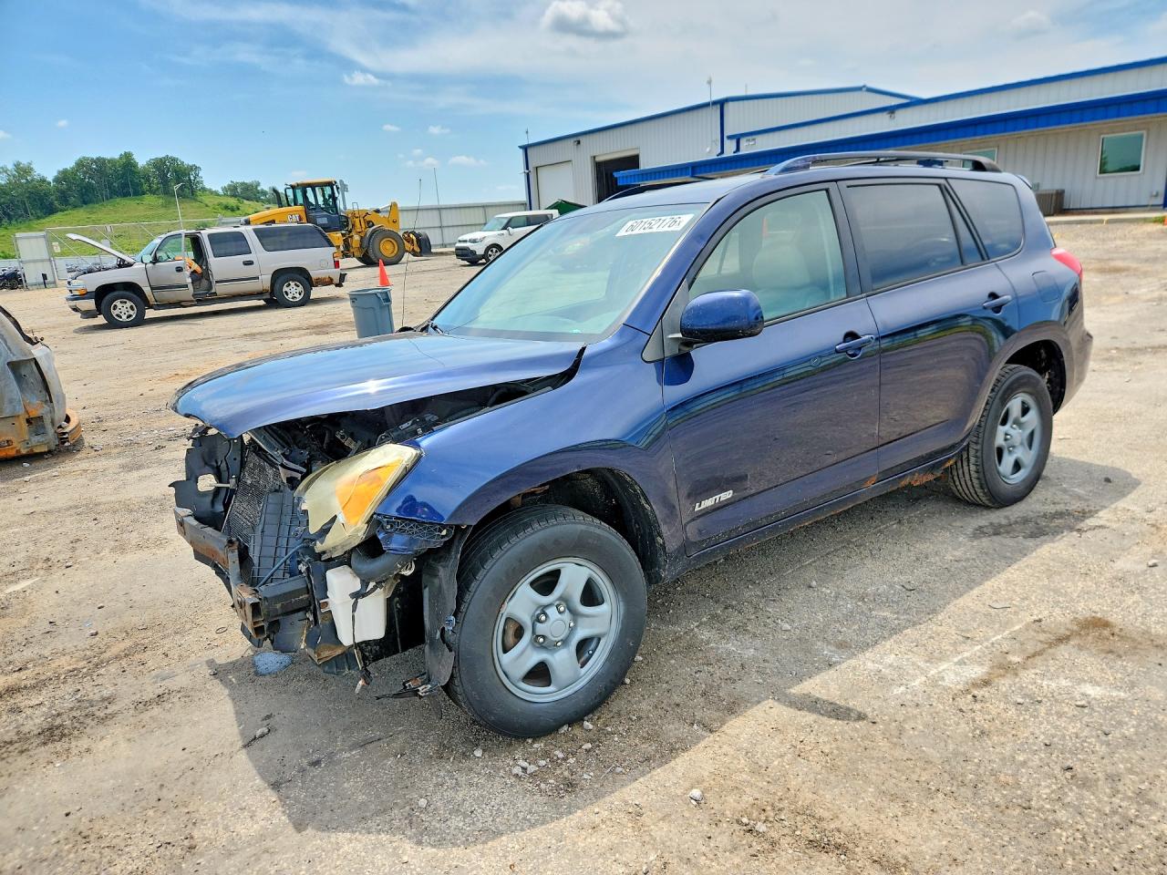 2006 Toyota Rav4 Limited Blue vin: JTMZD31V365014090