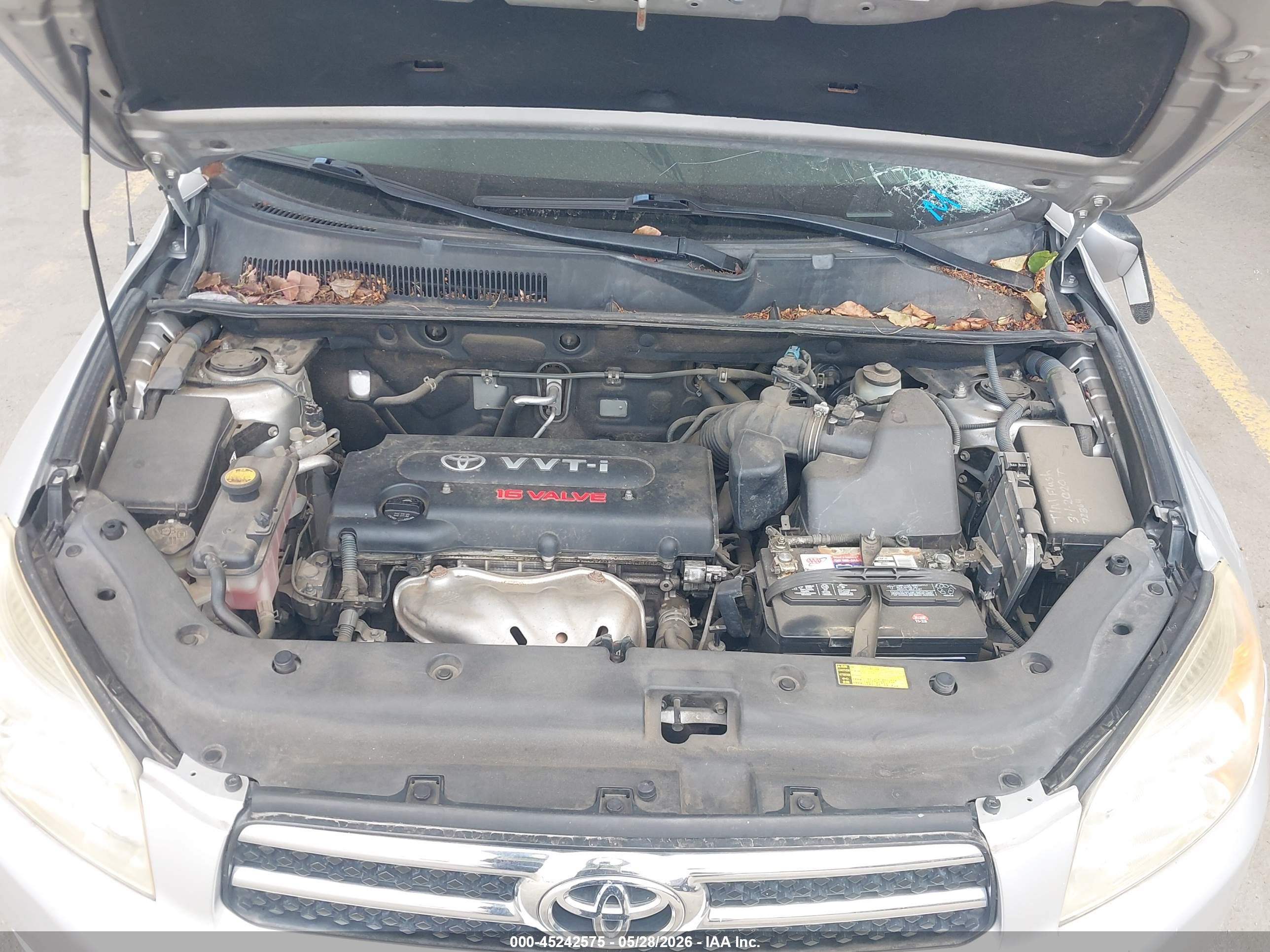 2007 Toyota Rav4 Limited Silver vin: JTMZD31V375046071