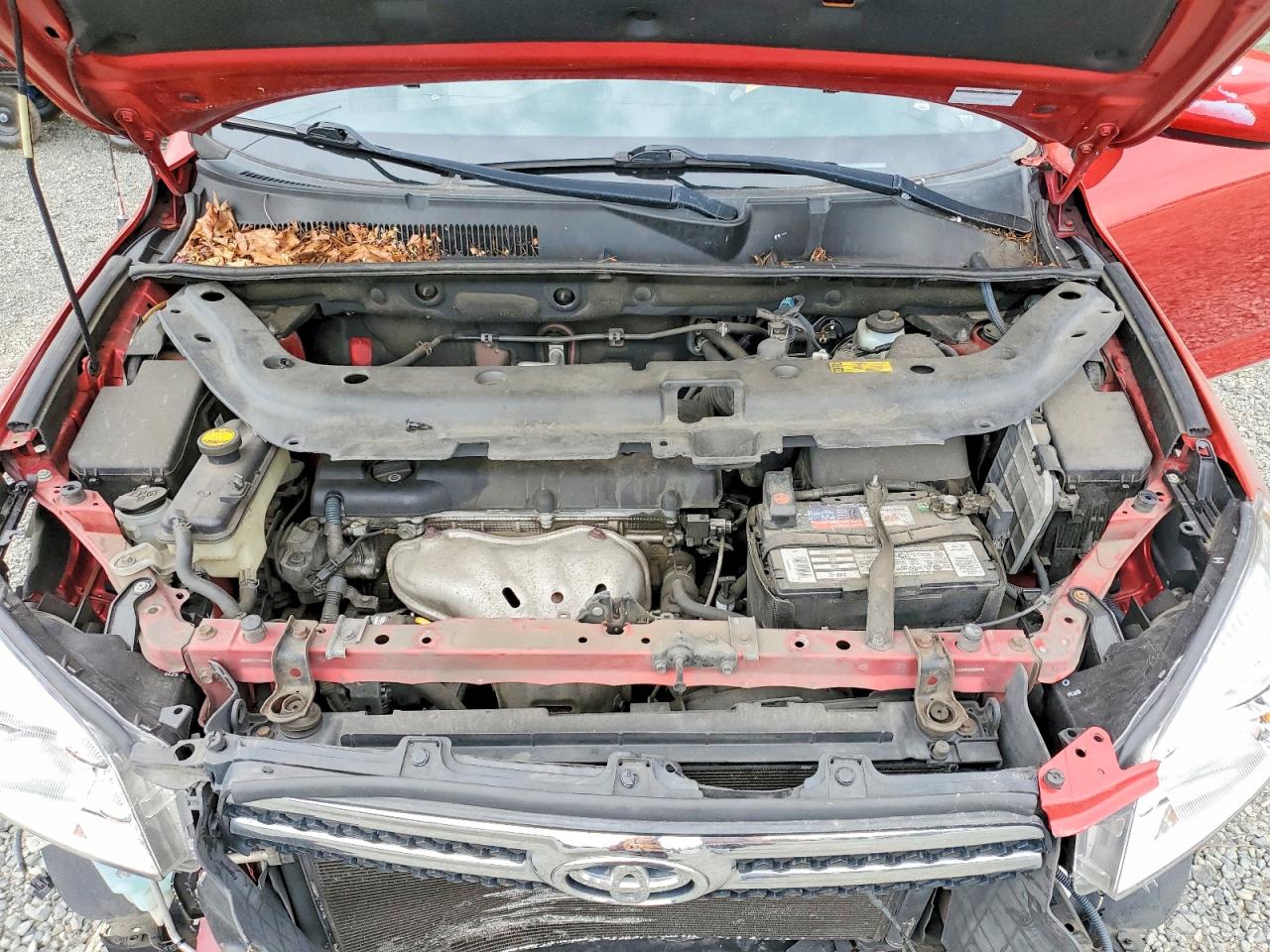 2007 Toyota Rav4 Limited Red vin: JTMZD31V376032147
