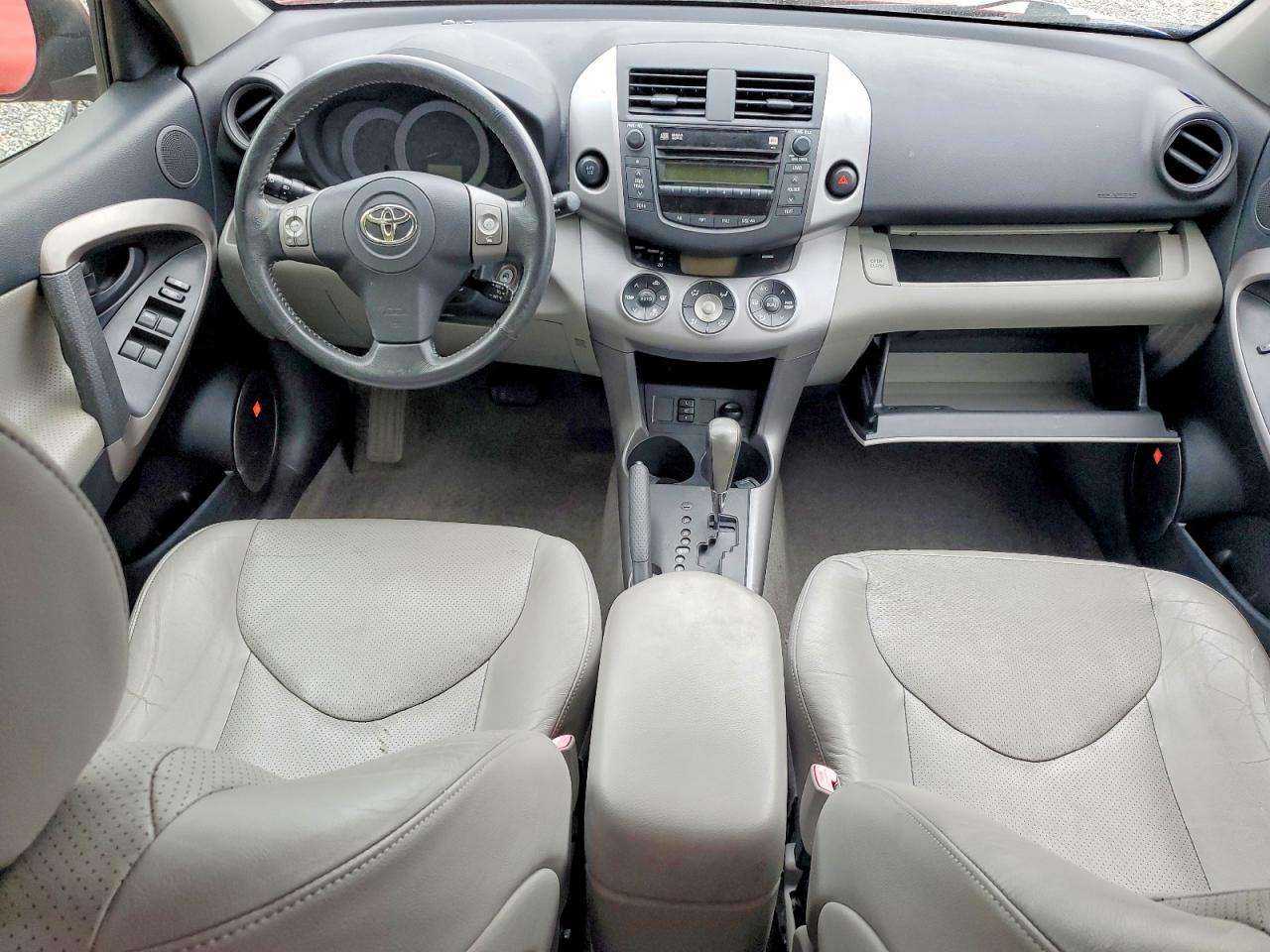 2007 Toyota Rav4 Limited Red vin: JTMZD31V376032147