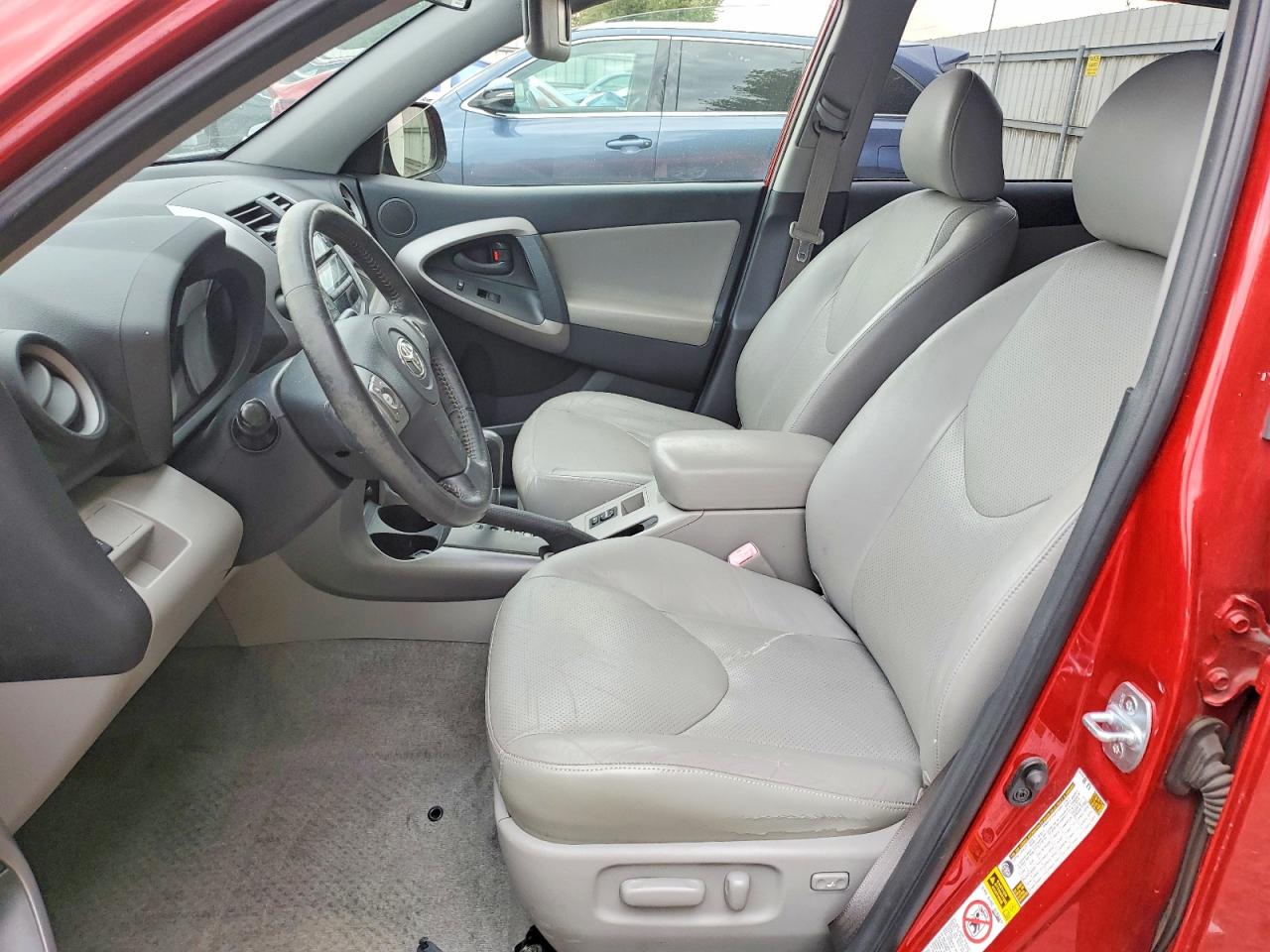 2007 Toyota Rav4 Limited Red vin: JTMZD31V376032147