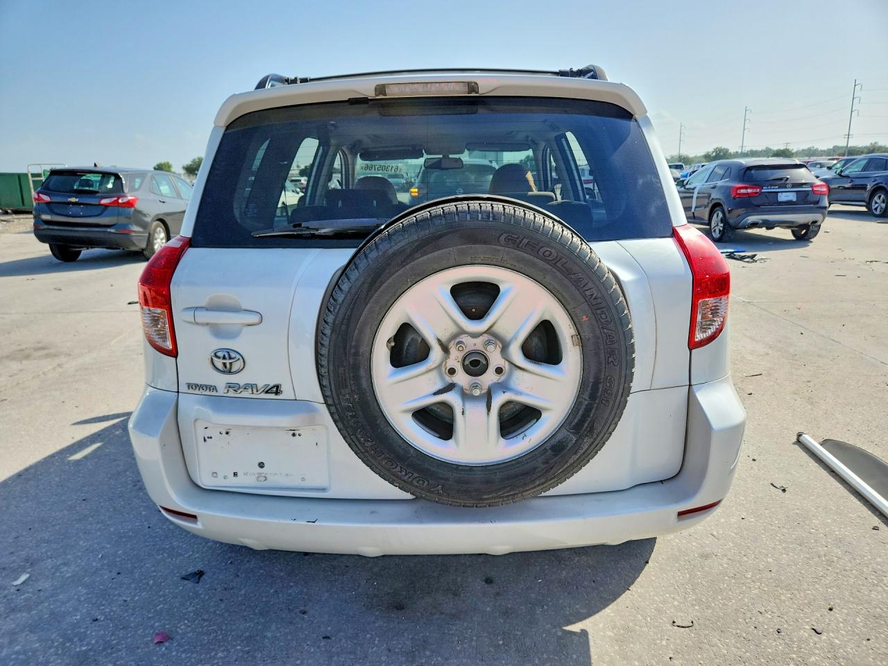 2008 Toyota Rav4 Limited White vin: JTMZD31V385104262