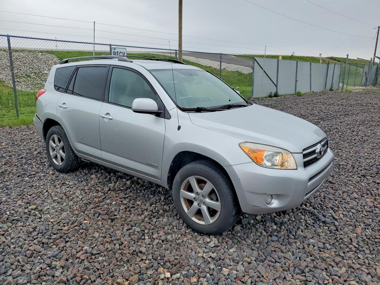 2008 Toyota Rav4 Limited Silver vin: JTMZD31V386058216