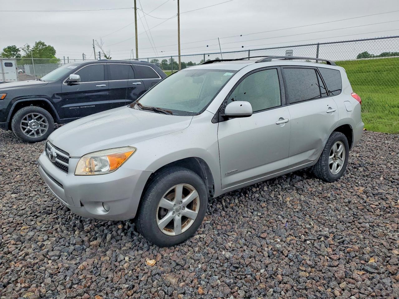 2008 Toyota Rav4 Limited Silver vin: JTMZD31V386058216