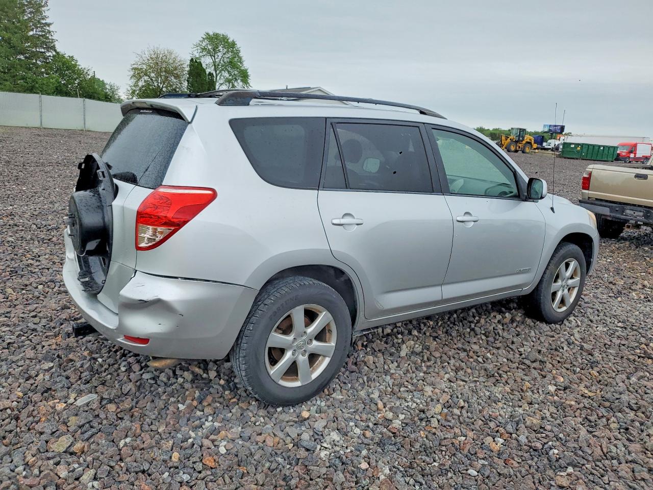 2008 Toyota Rav4 Limited Silver vin: JTMZD31V386058216