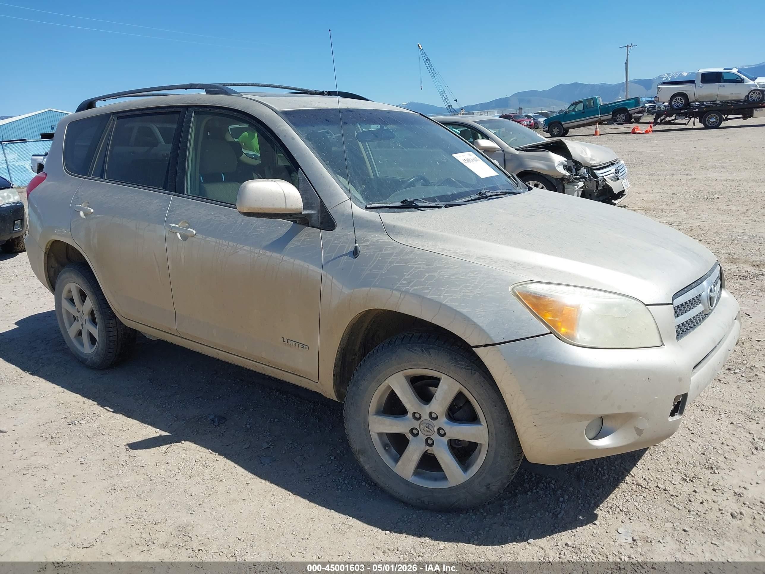 2008 Toyota Rav4 Limited Gold vin: JTMZD31V386064548
