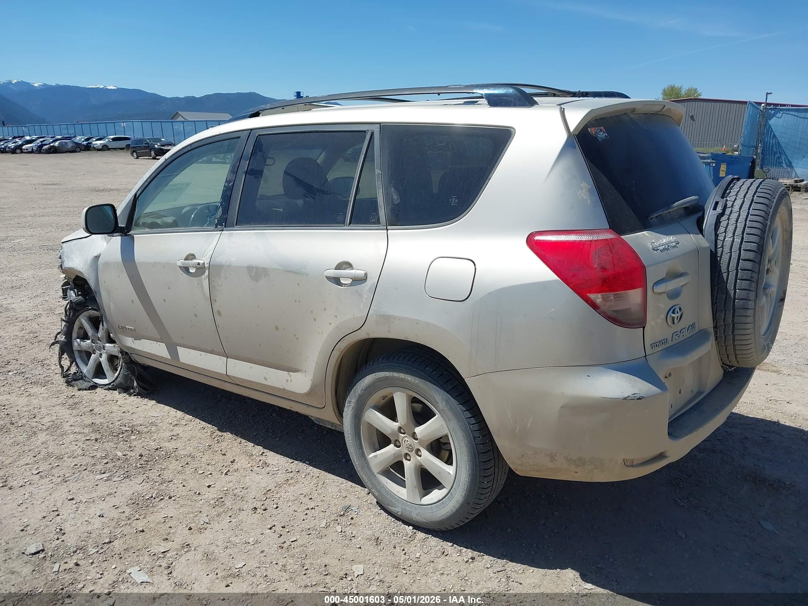 2008 Toyota Rav4 Limited Gold vin: JTMZD31V386064548