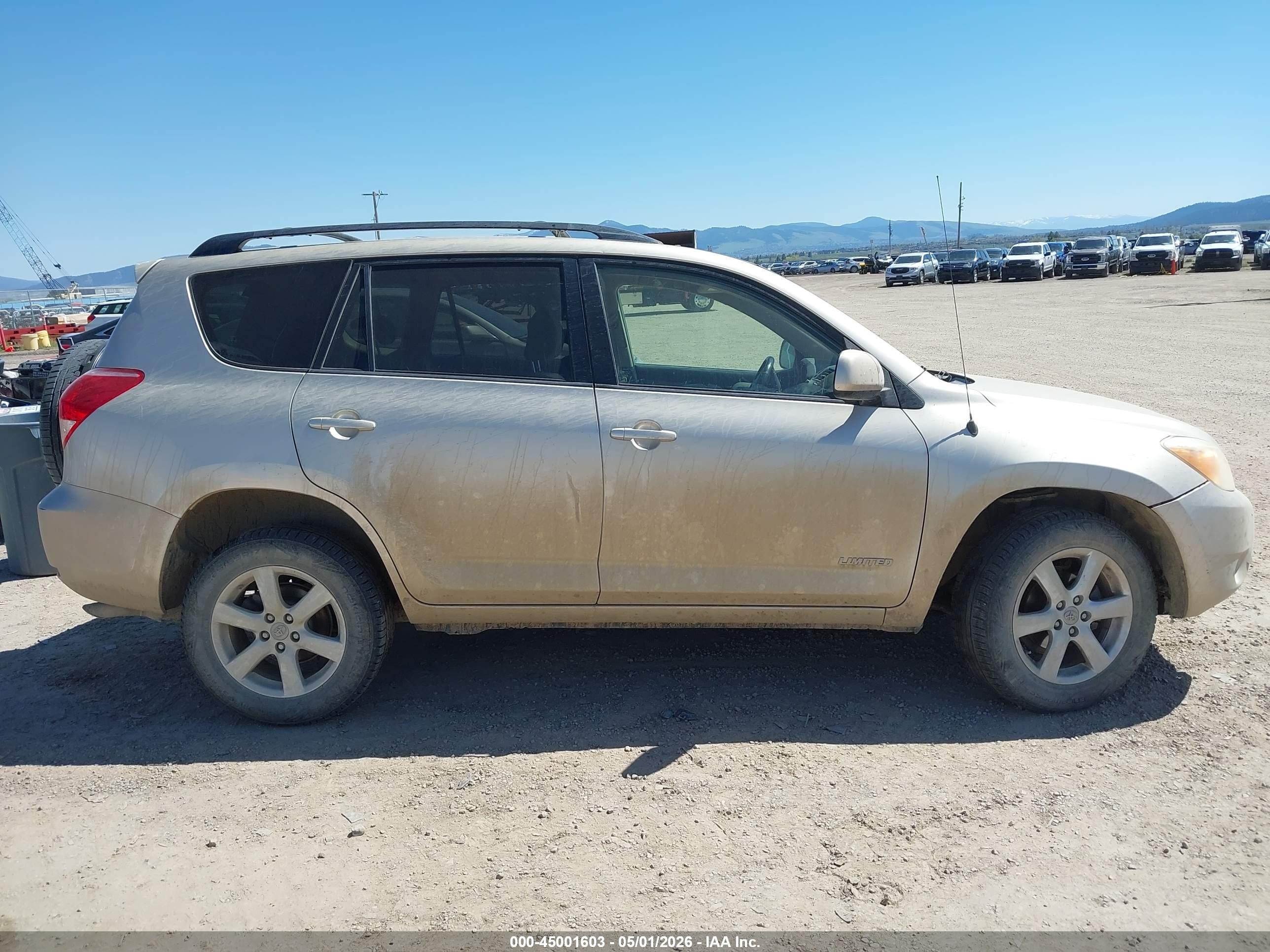 2008 Toyota Rav4 Limited Gold vin: JTMZD31V386064548