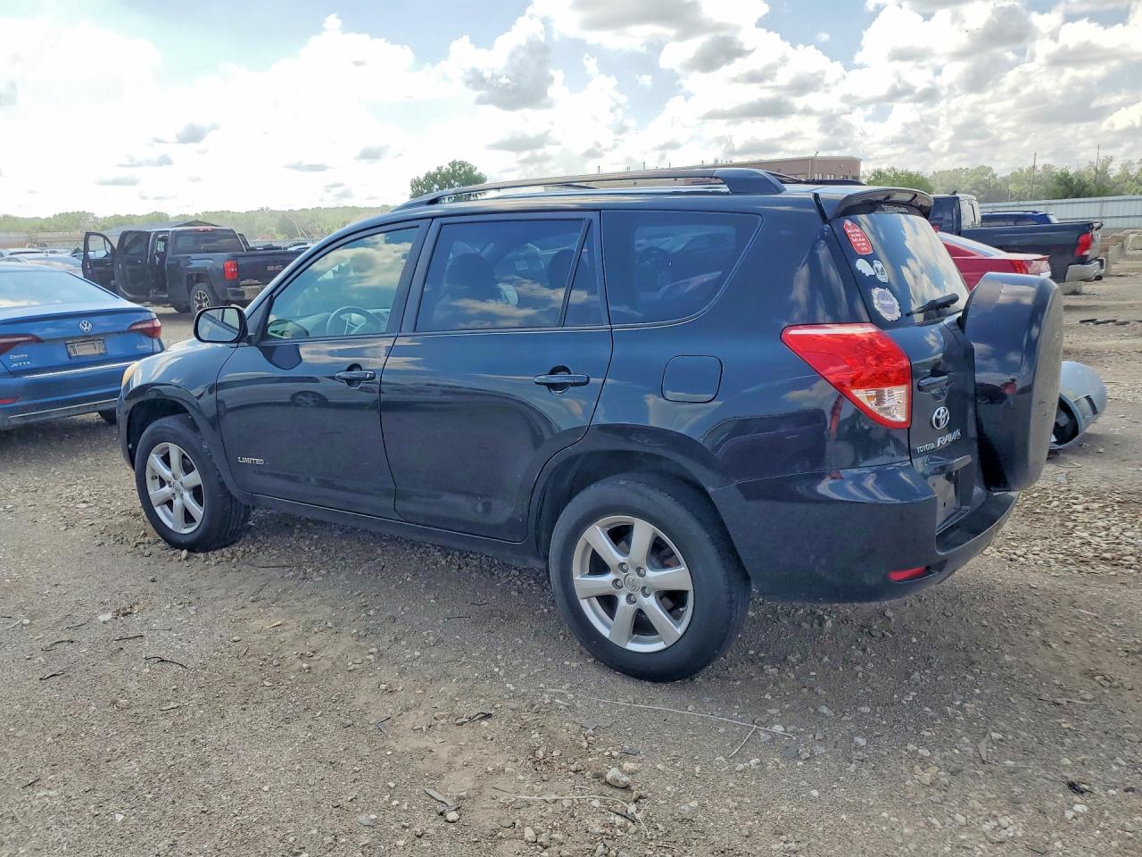 2006 Toyota Rav4 Limited Black vin: JTMZD31V566018779