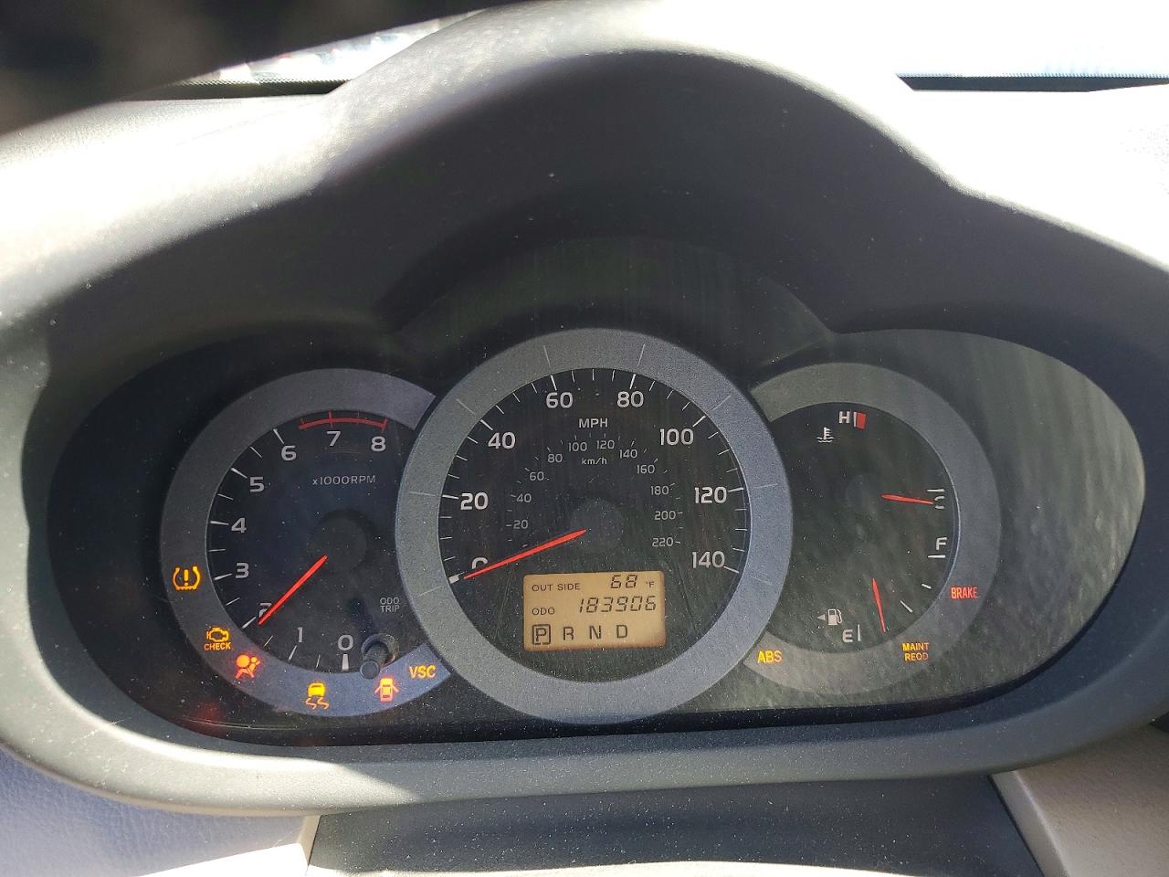 2007 Toyota Rav4 Limited Красный vin: JTMZD31V575054642