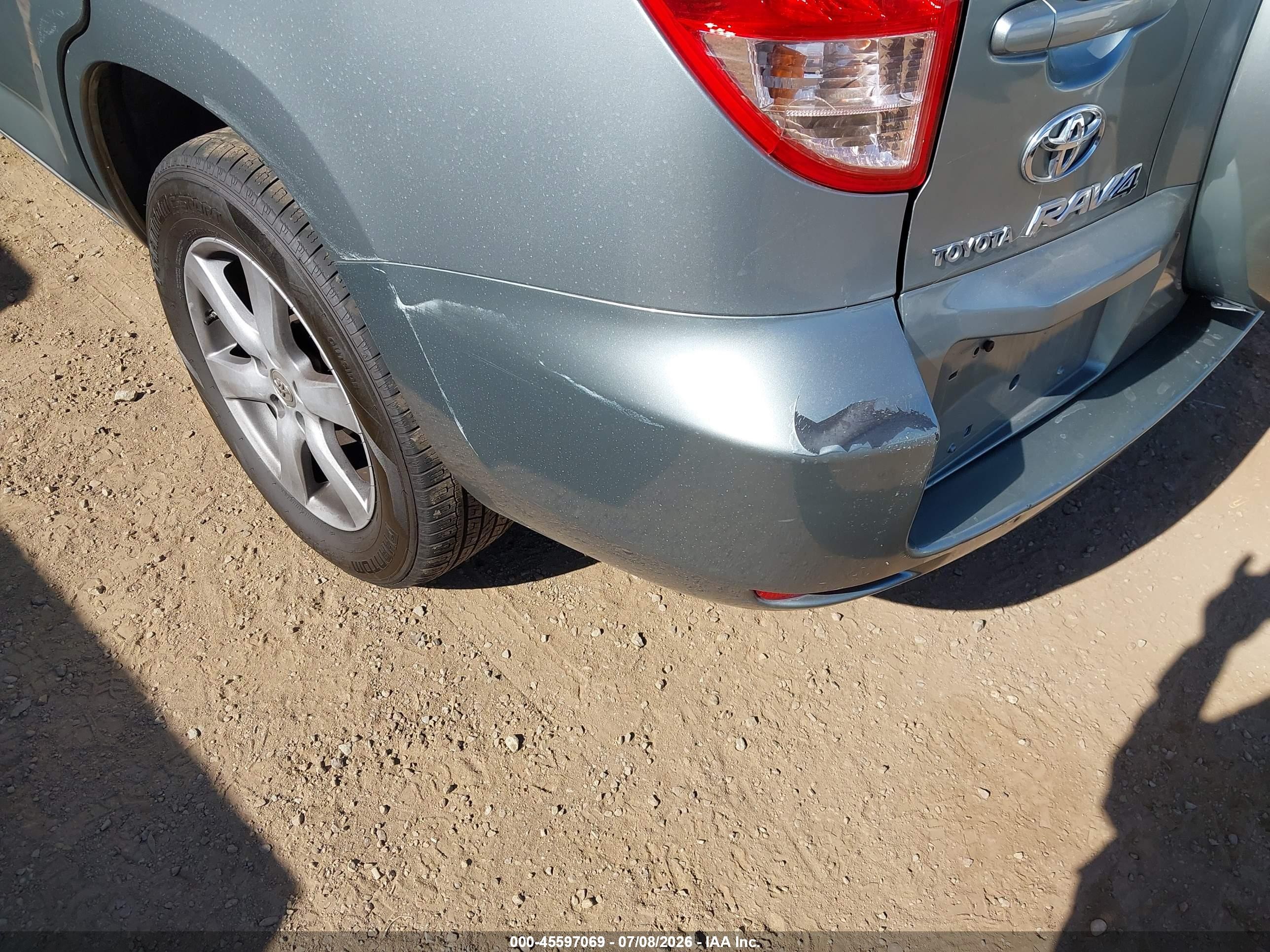2007 Toyota Rav4 Limited Серый vin: JTMZD31V576044994