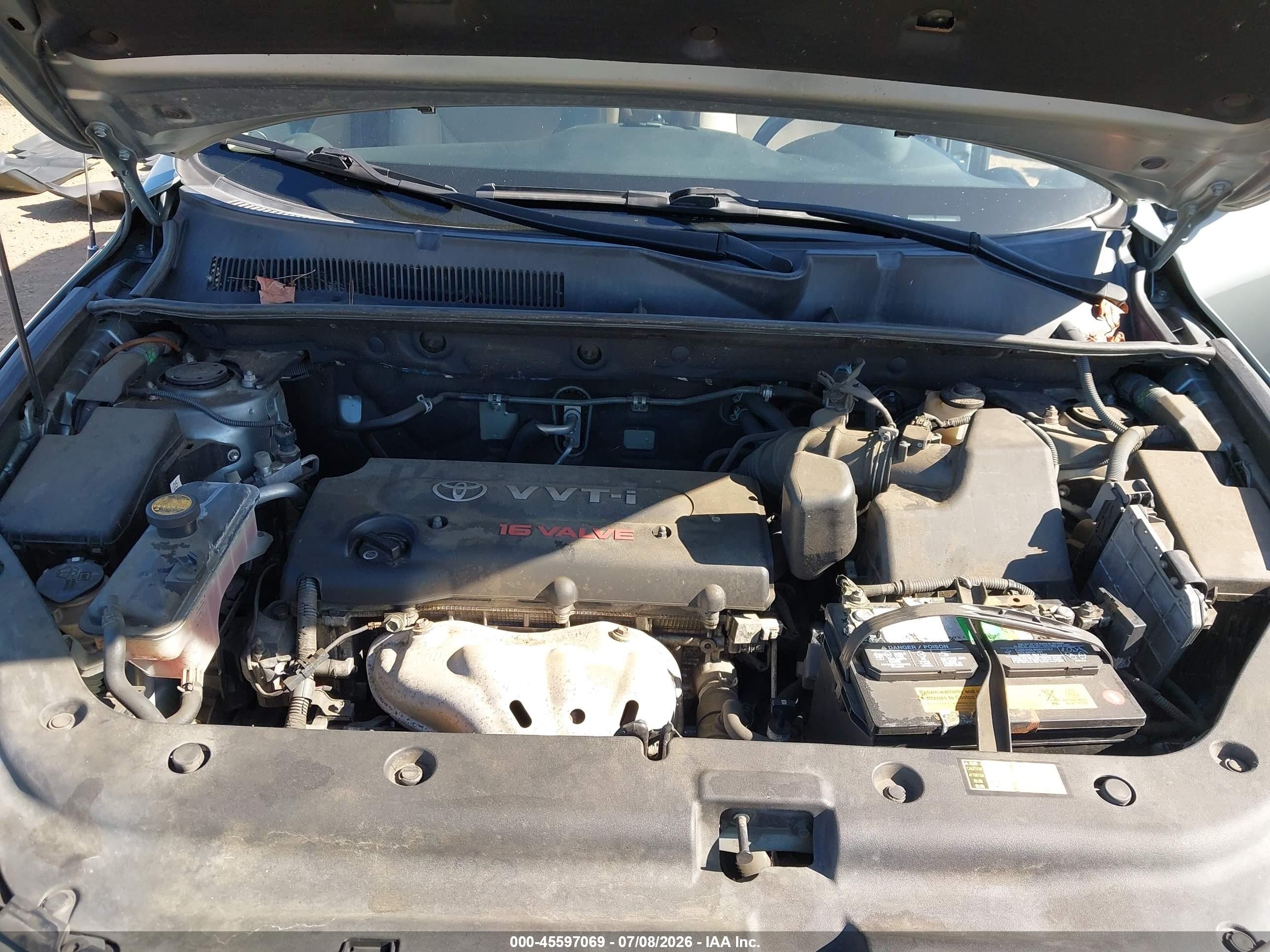 2007 Toyota Rav4 Limited Серый vin: JTMZD31V576044994