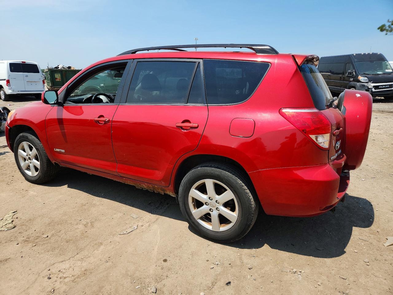 2006 Toyota Rav4 Limited Red vin: JTMZD31V666020640