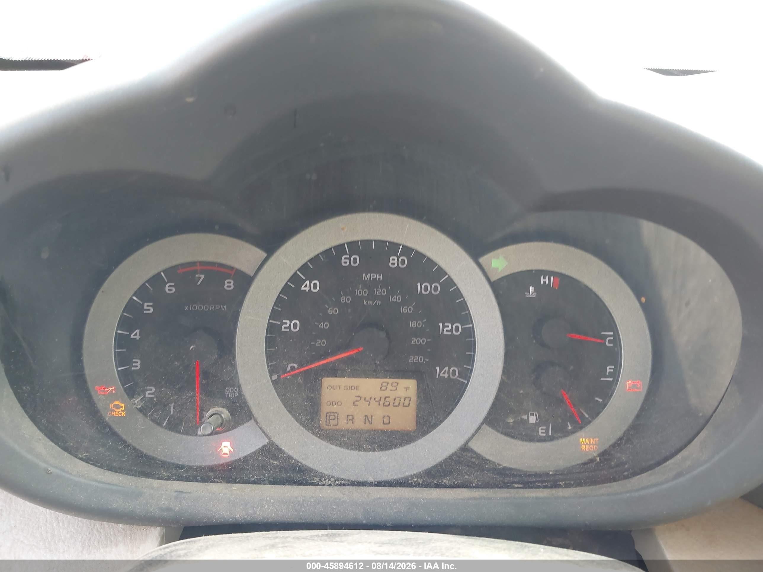 2007 Toyota Rav4 Limited Blue vin: JTMZD31V675053323