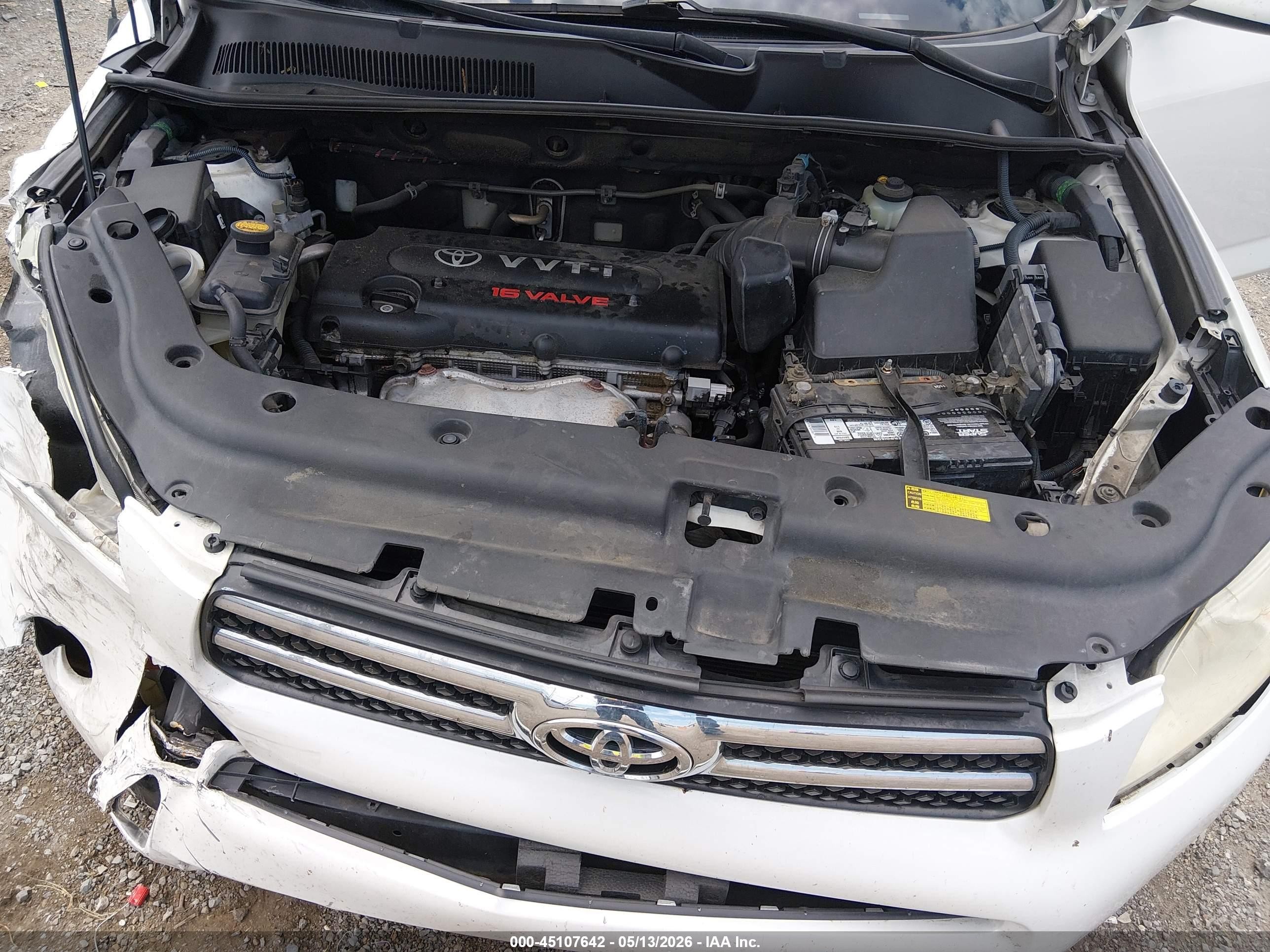 2008 Toyota Rav4 Limited White vin: JTMZD31V685104305