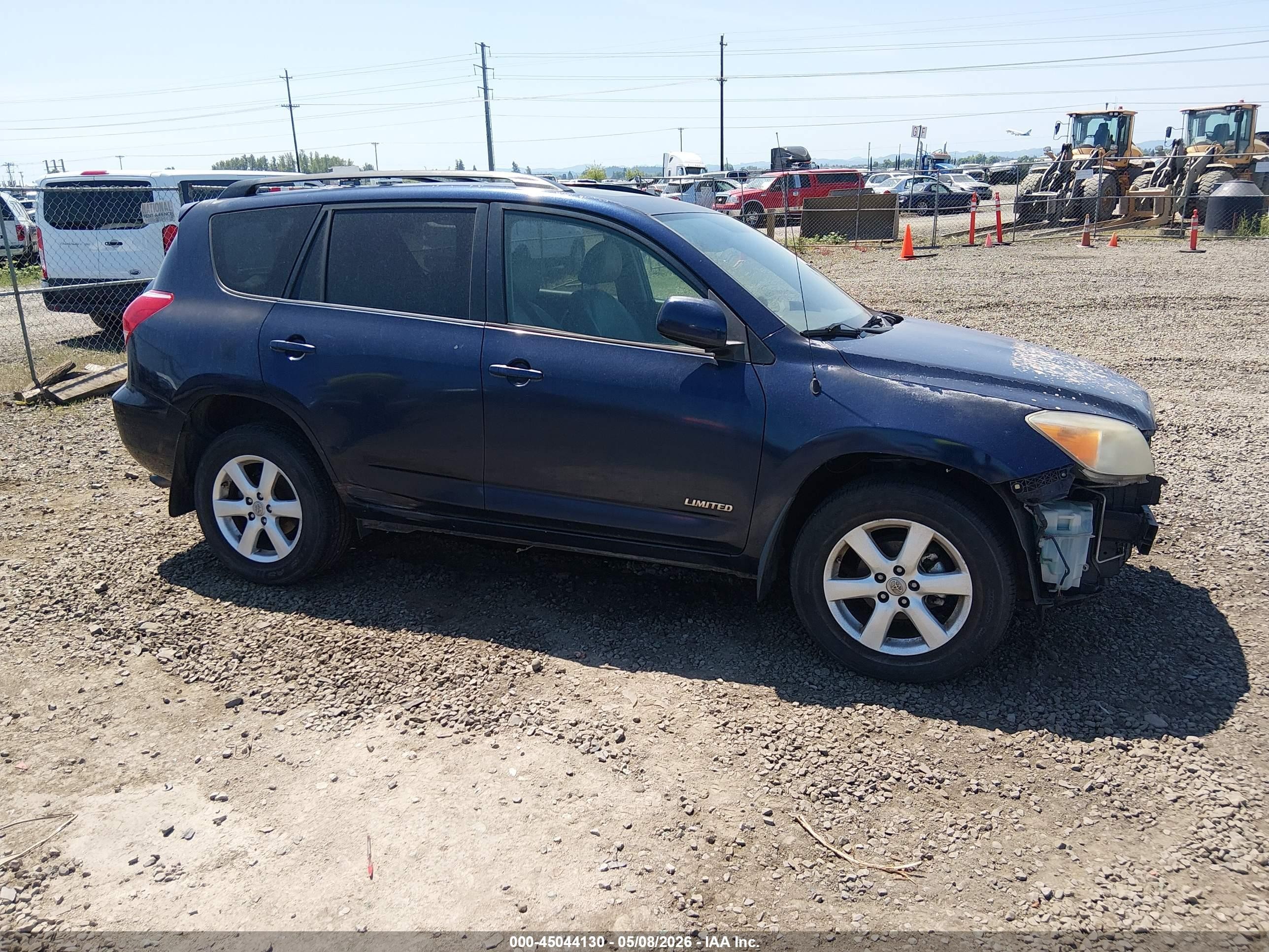 2006 Toyota Rav4 Limited Blue vin: JTMZD31V765000211