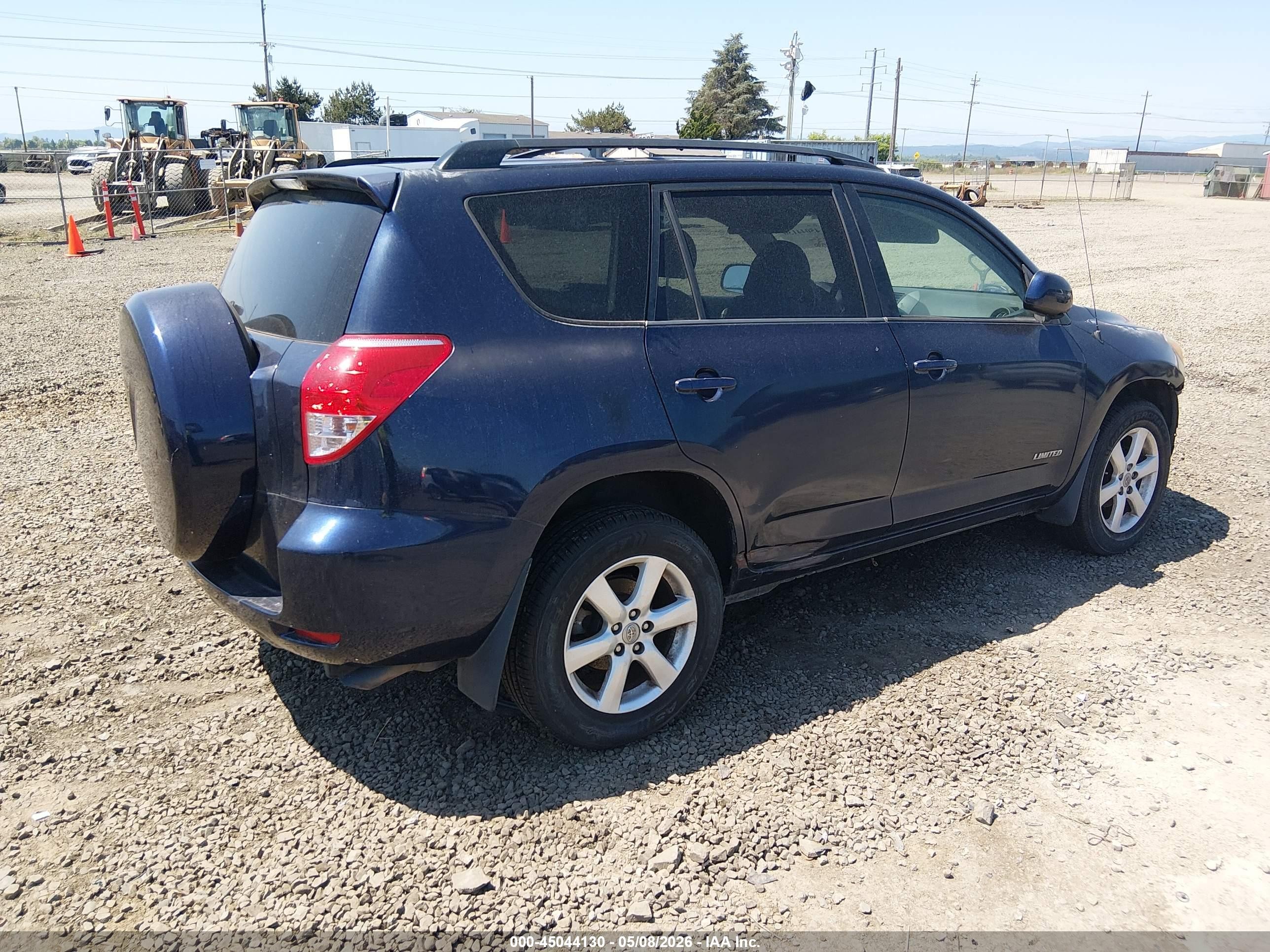 2006 Toyota Rav4 Limited Blue vin: JTMZD31V765000211