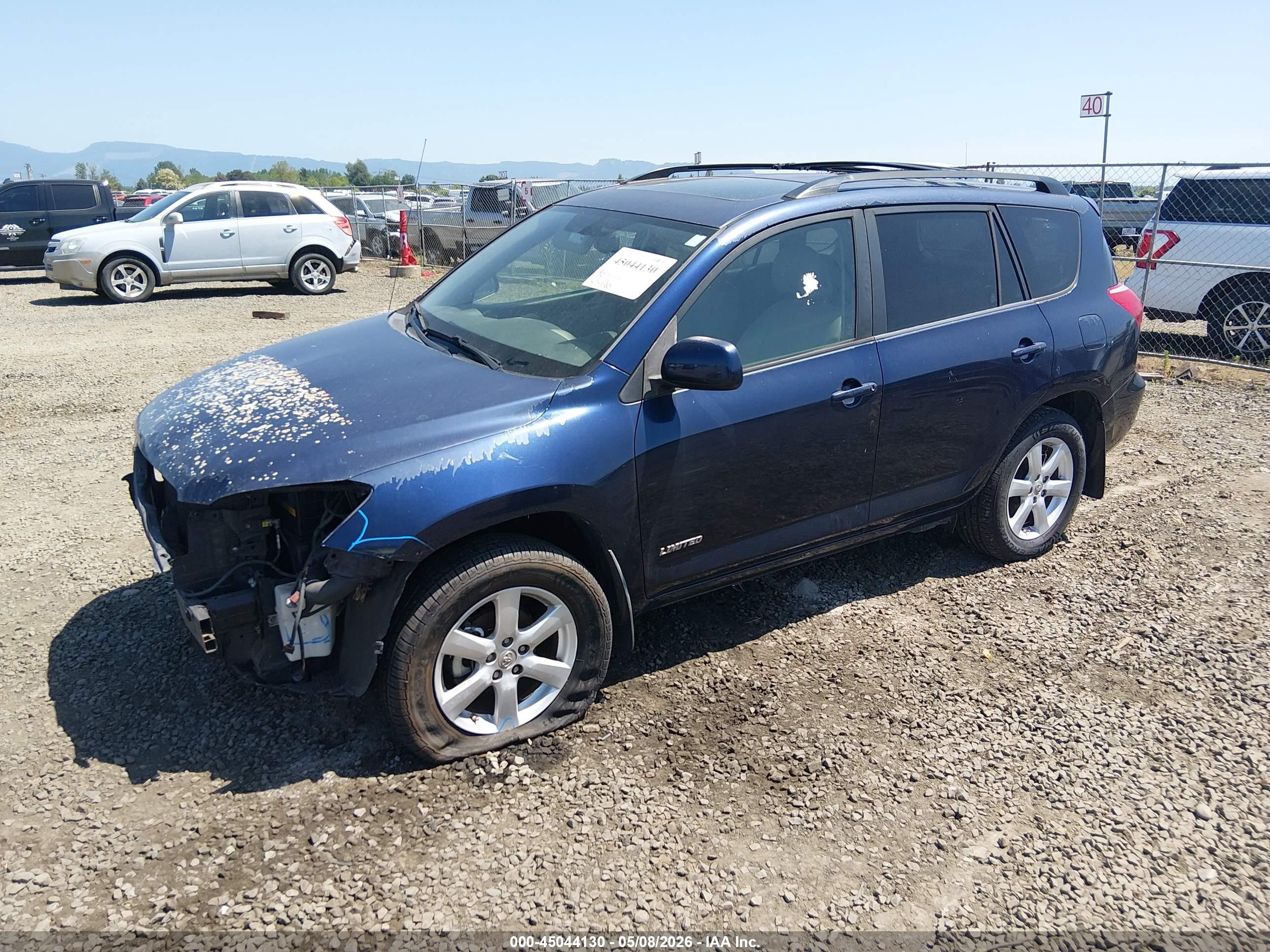 2006 Toyota Rav4 Limited Blue vin: JTMZD31V765000211
