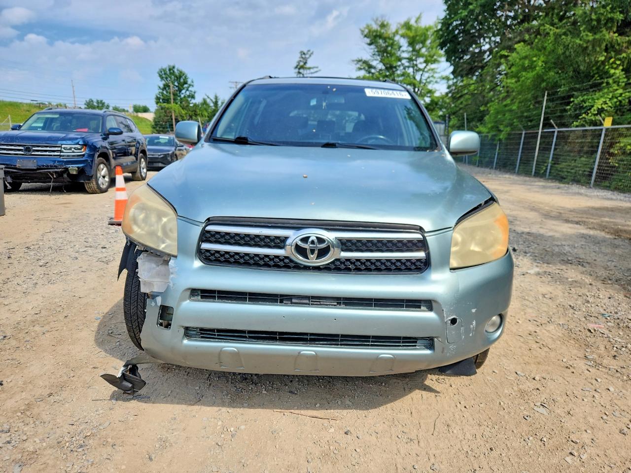 2006 Toyota Rav4 Limited Teal vin: JTMZD31V766007069