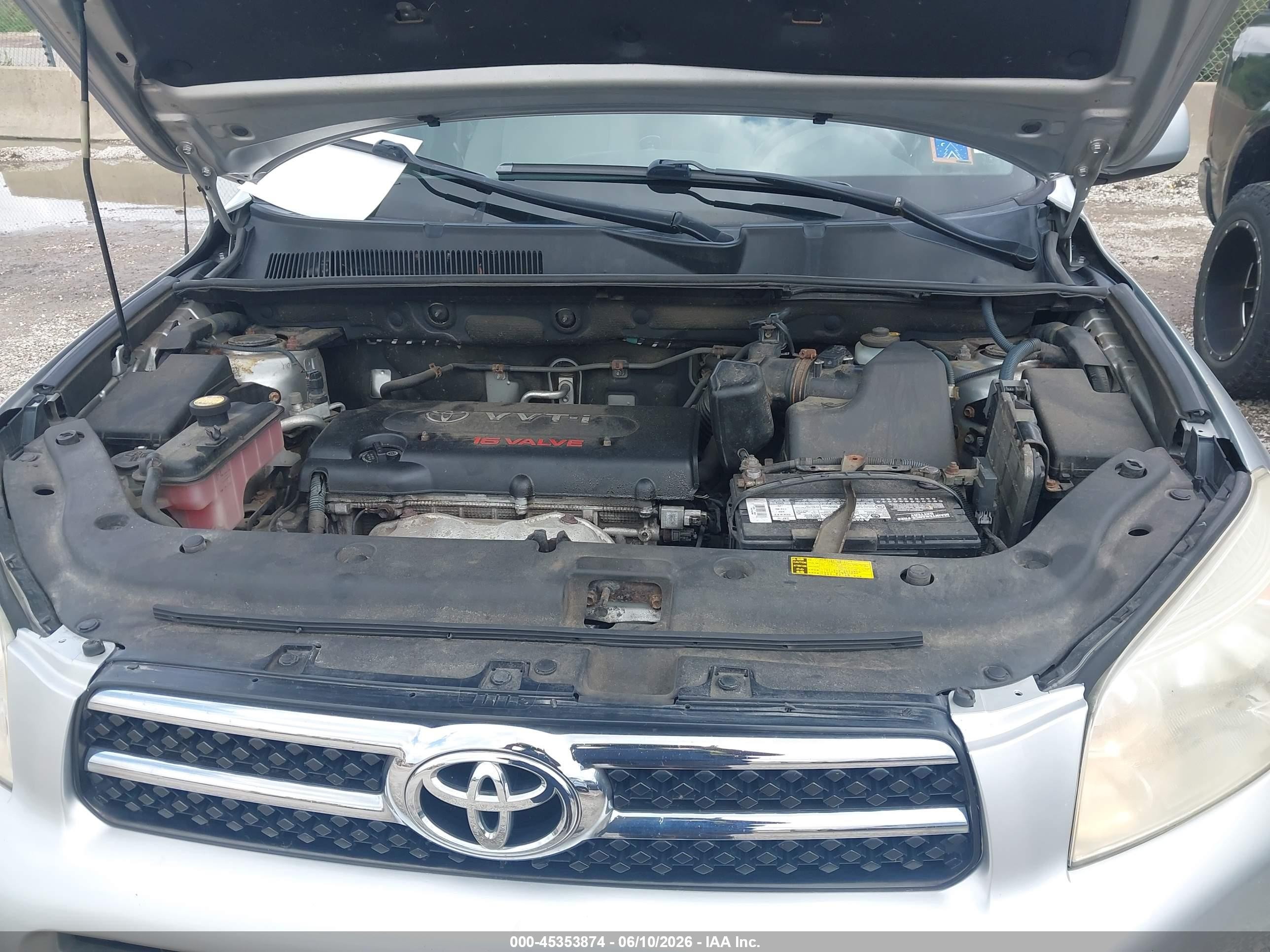 2007 Toyota Rav4 Limited Silver vin: JTMZD31V775044999