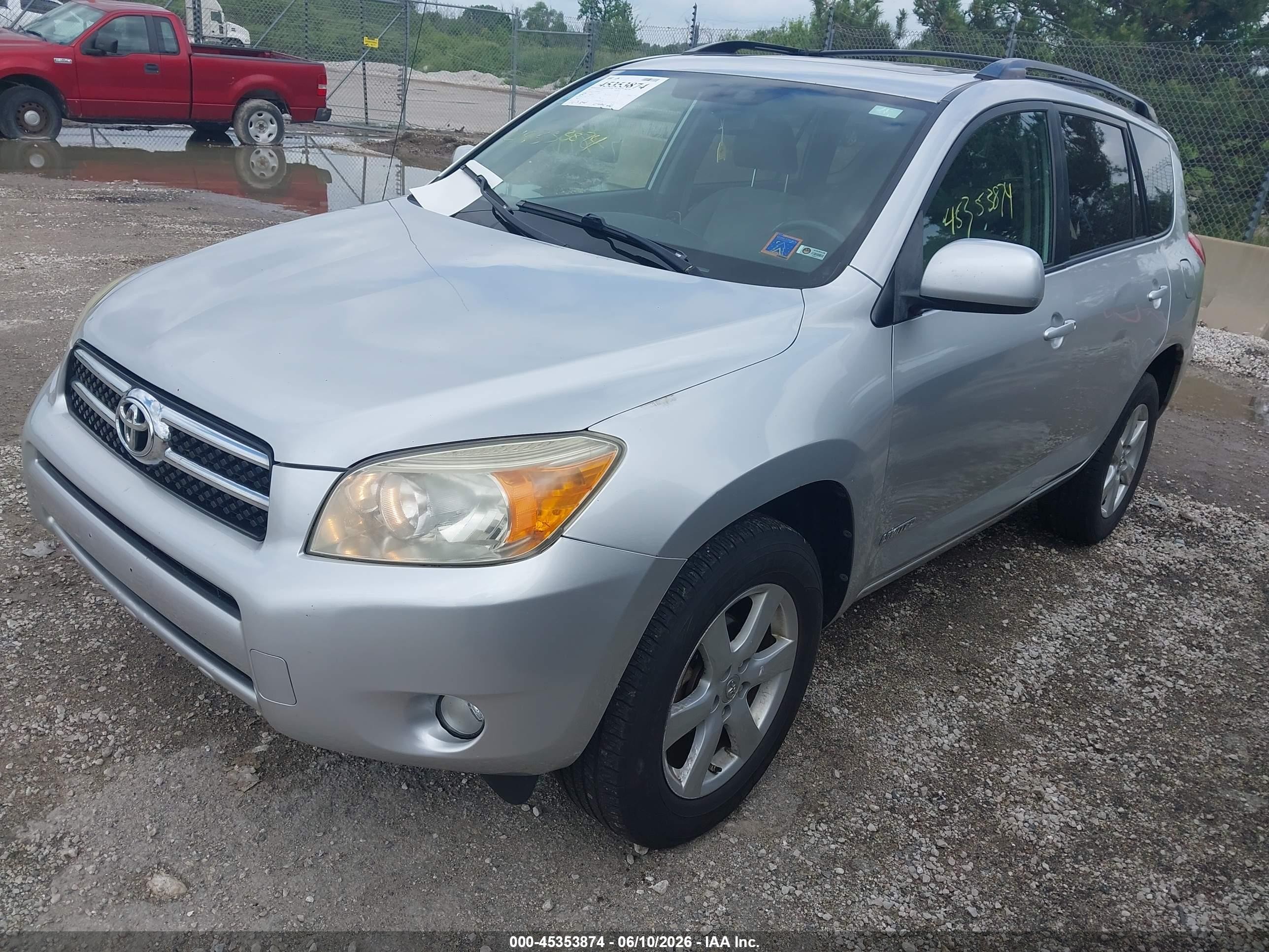 2007 Toyota Rav4 Limited Silver vin: JTMZD31V775044999