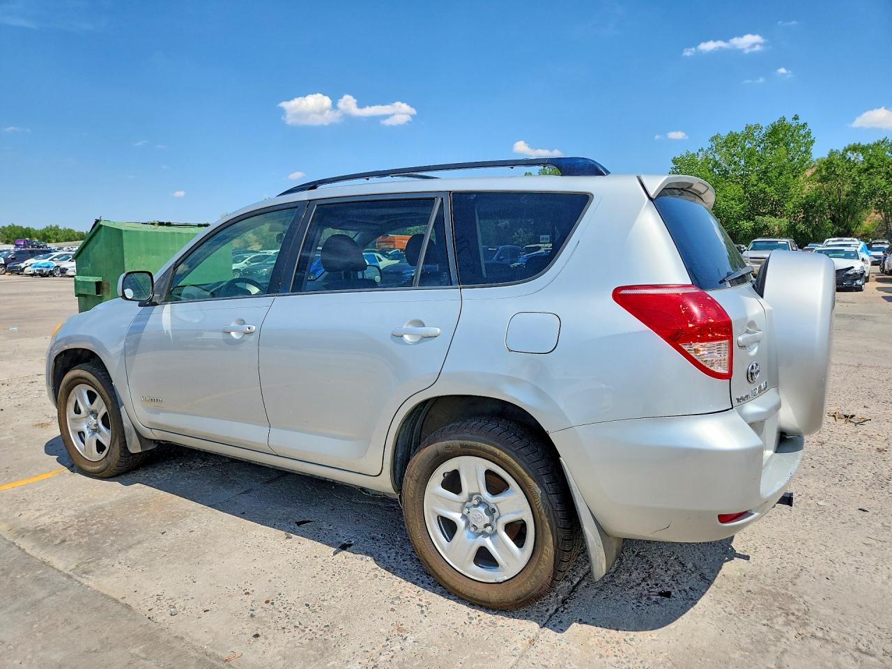 2007 Toyota Rav4 Limited Silver vin: JTMZD31V775063570