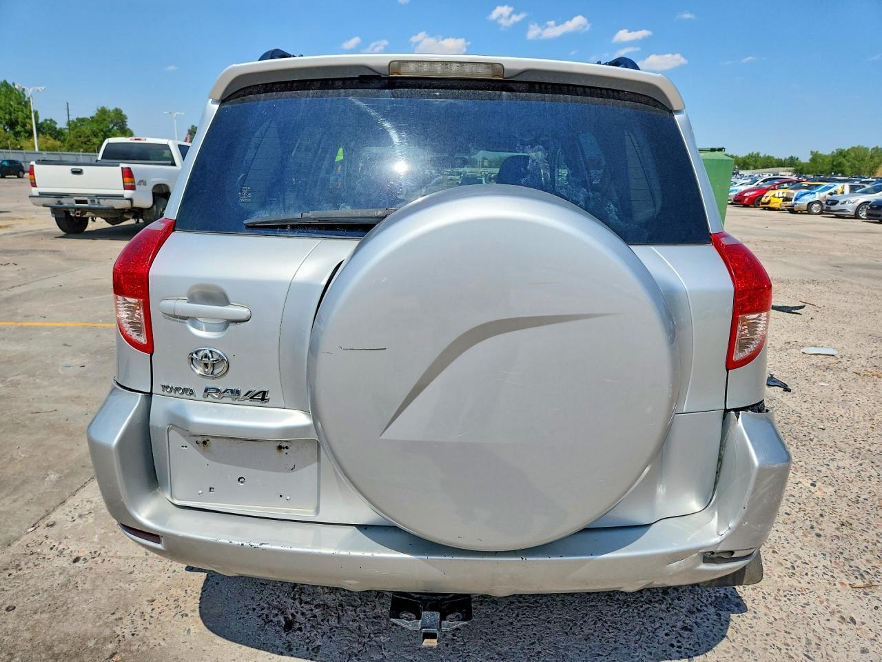 2007 Toyota Rav4 Limited Silver vin: JTMZD31V775063570