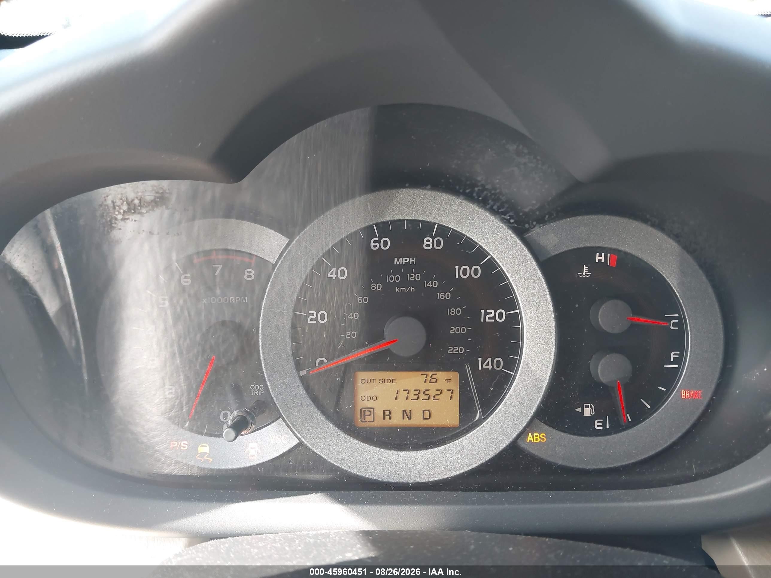 2007 Toyota Rav4 Limited Красный vin: JTMZD31V776046343