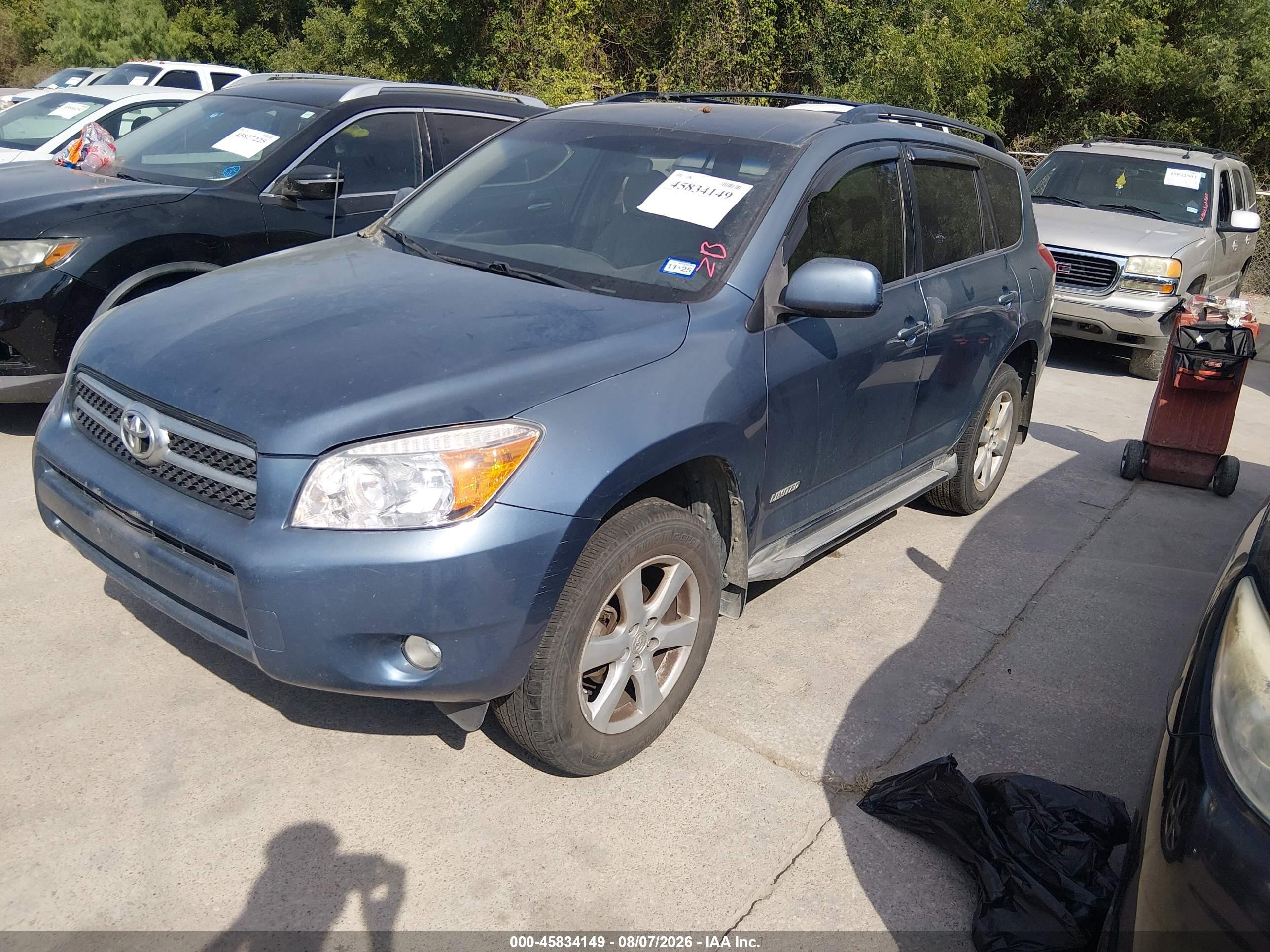 2006 Toyota Rav4 Limited Blue vin: JTMZD31V865023738
