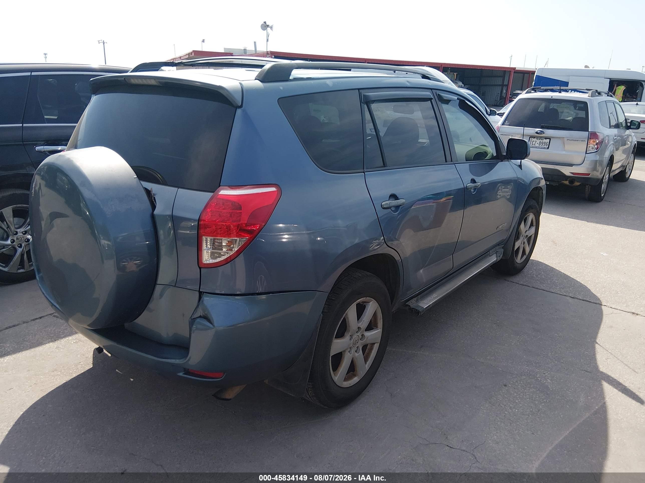 2006 Toyota Rav4 Limited Blue vin: JTMZD31V865023738