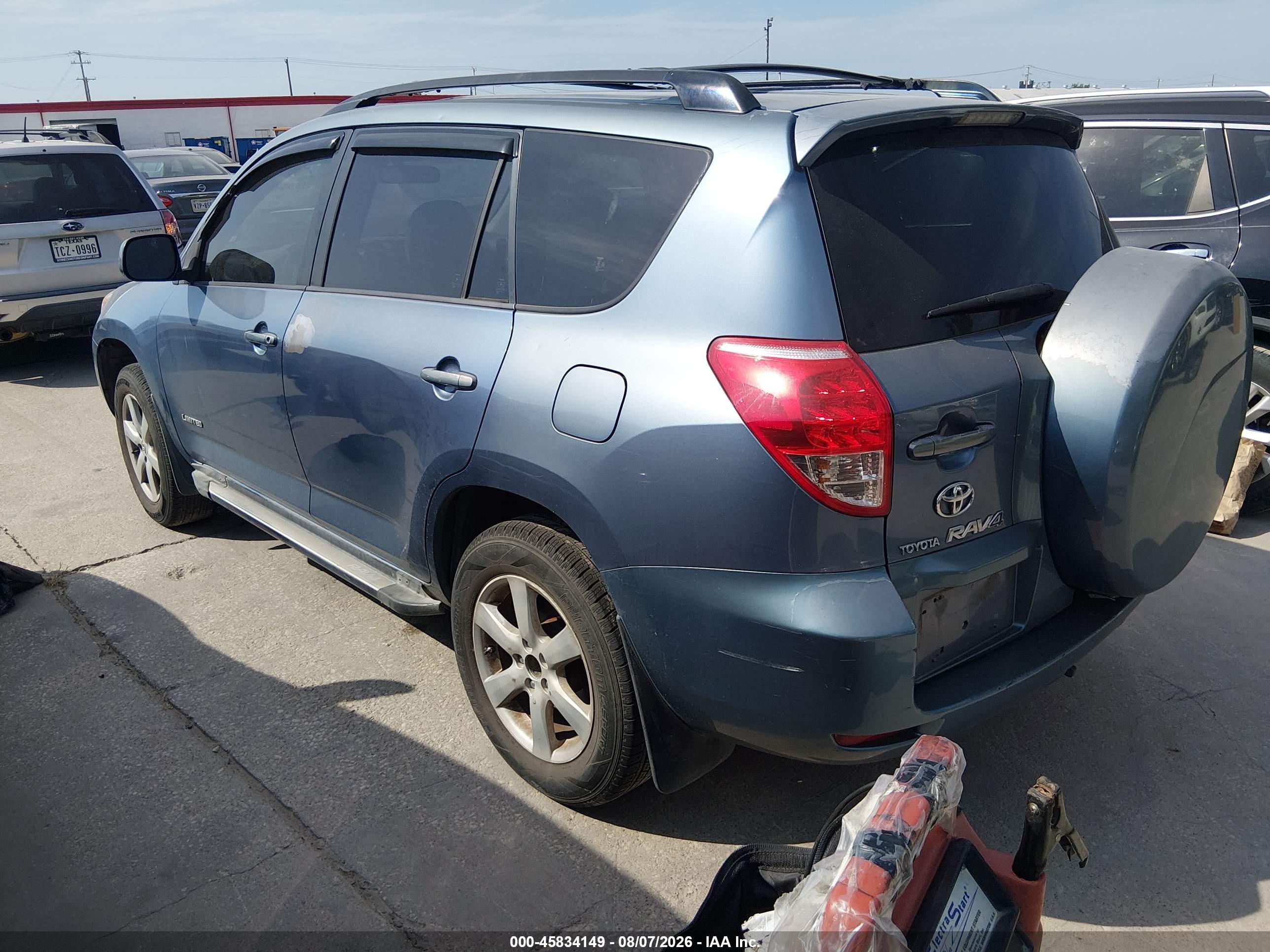 2006 Toyota Rav4 Limited Blue vin: JTMZD31V865023738