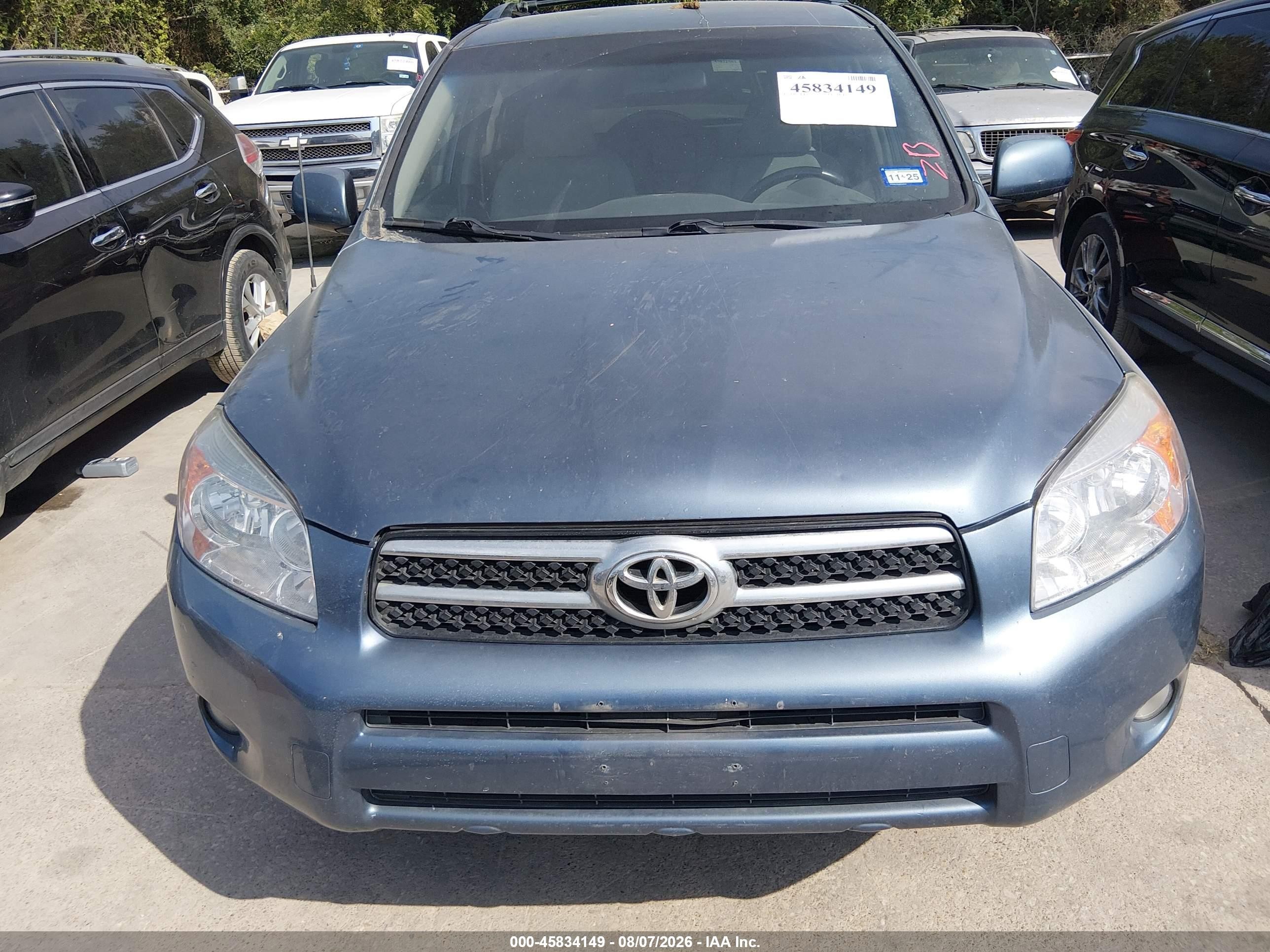 2006 Toyota Rav4 Limited Blue vin: JTMZD31V865023738