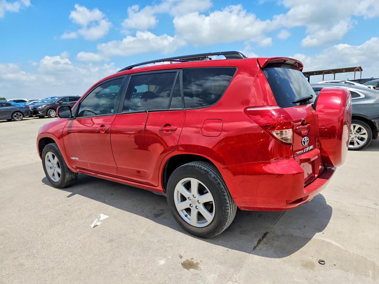2008 Toyota Rav4 Limited Red vin: JTMZD31V986068149
