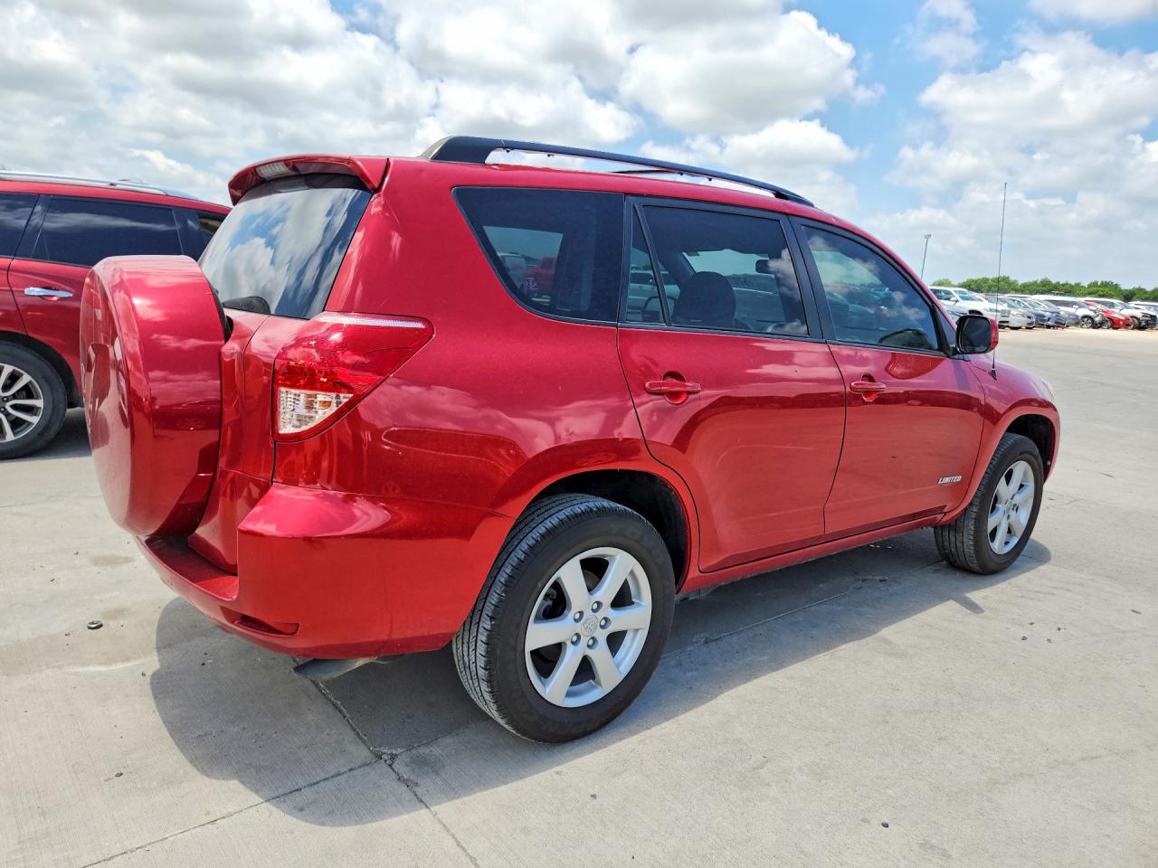 2008 Toyota Rav4 Limited Red vin: JTMZD31V986068149