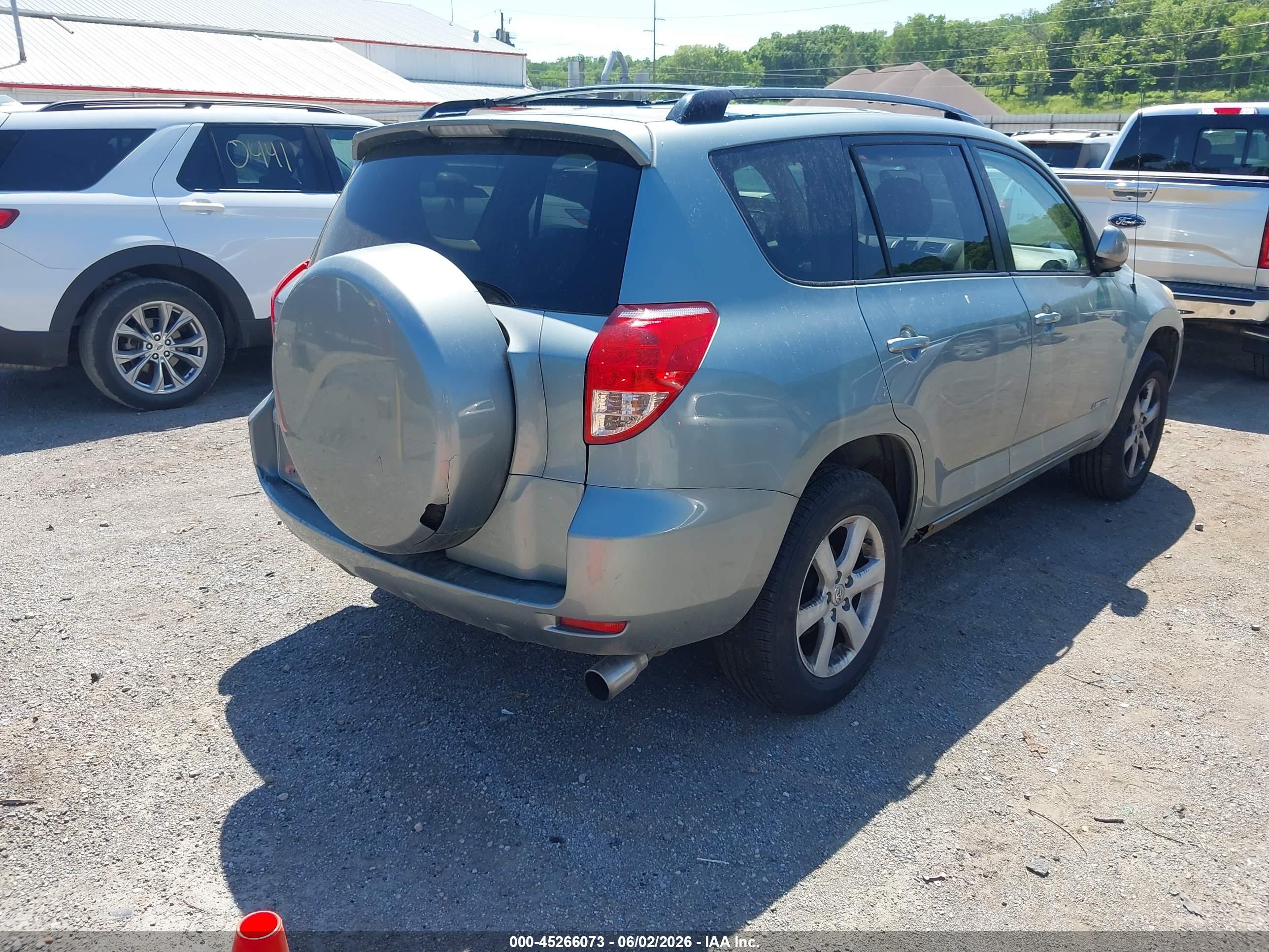 2008 Toyota Rav4 Limited Green vin: JTMZD31VX86065762