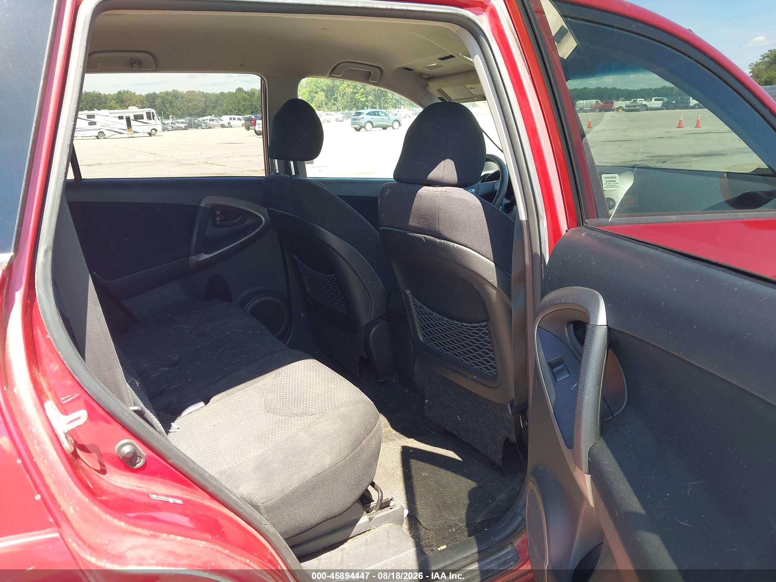2008 Toyota Rav4 Sport Red vin: JTMZD32V085080338