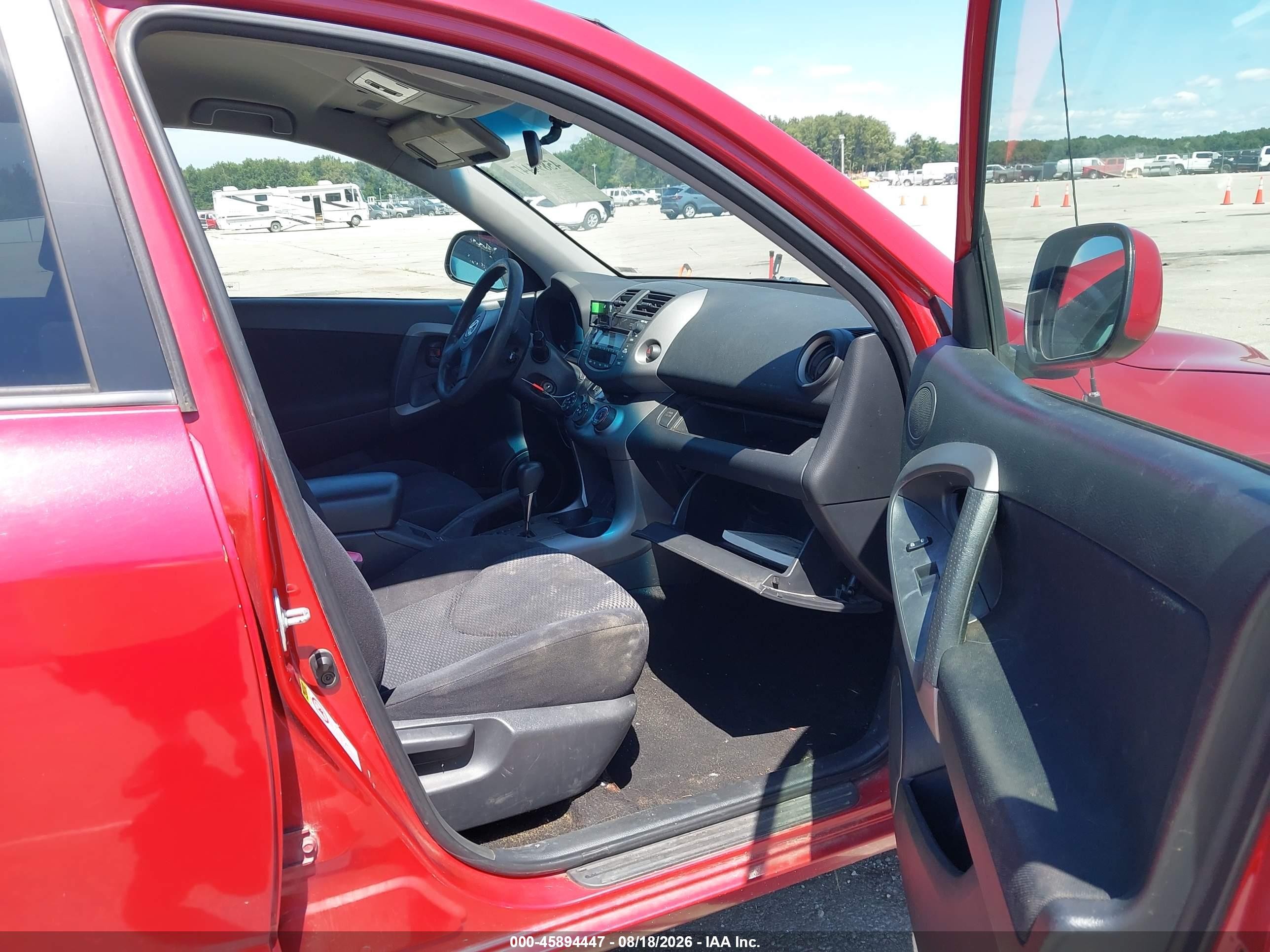 2008 Toyota Rav4 Sport Red vin: JTMZD32V085080338